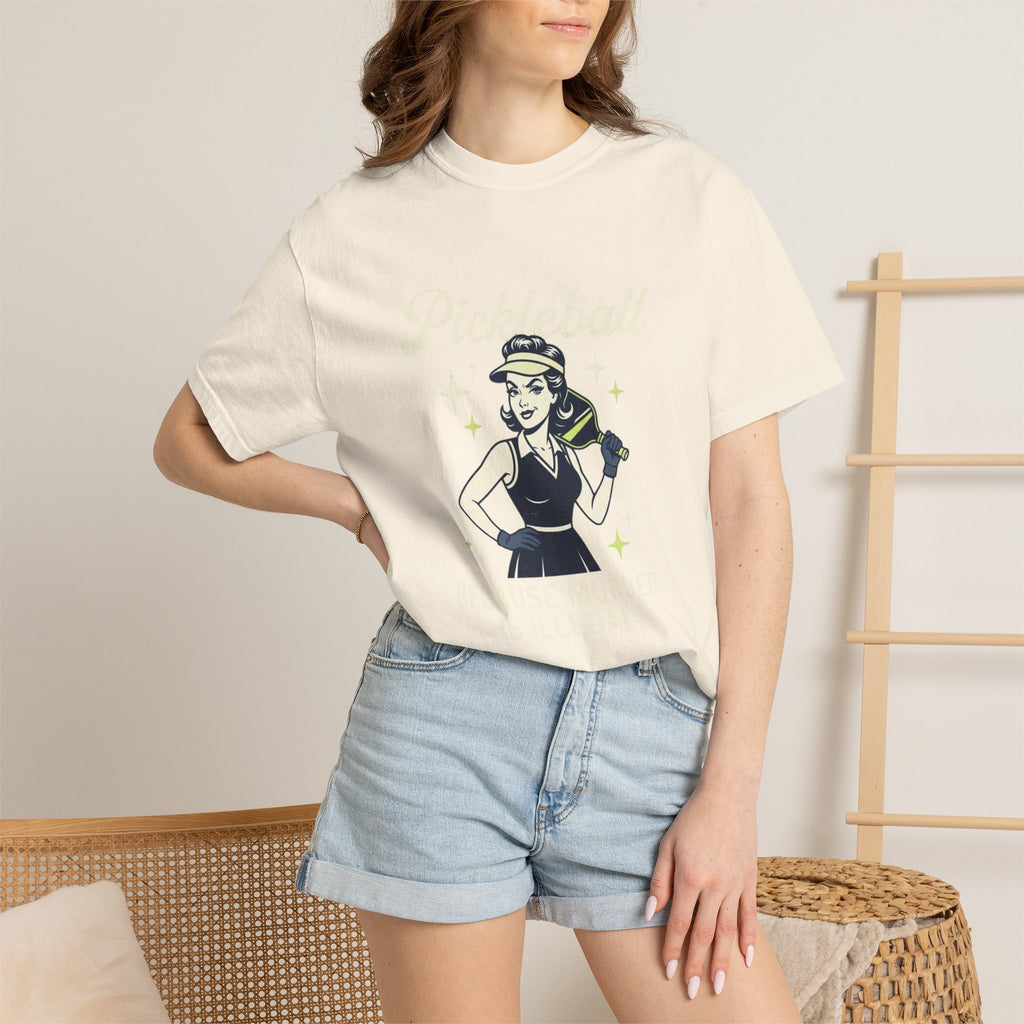 Pickleball Murder Is Illegal T-Shirt