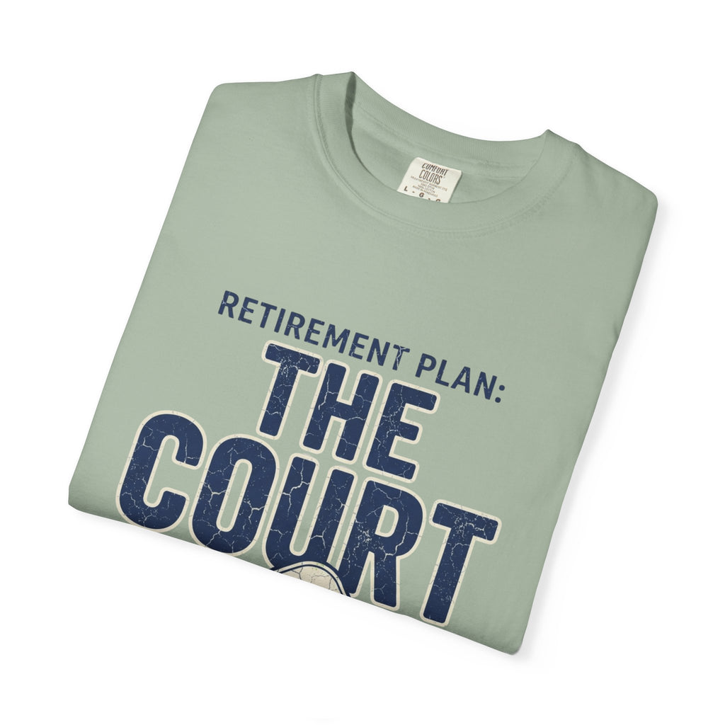Pickleball Court Retirement Plan T-Shirt