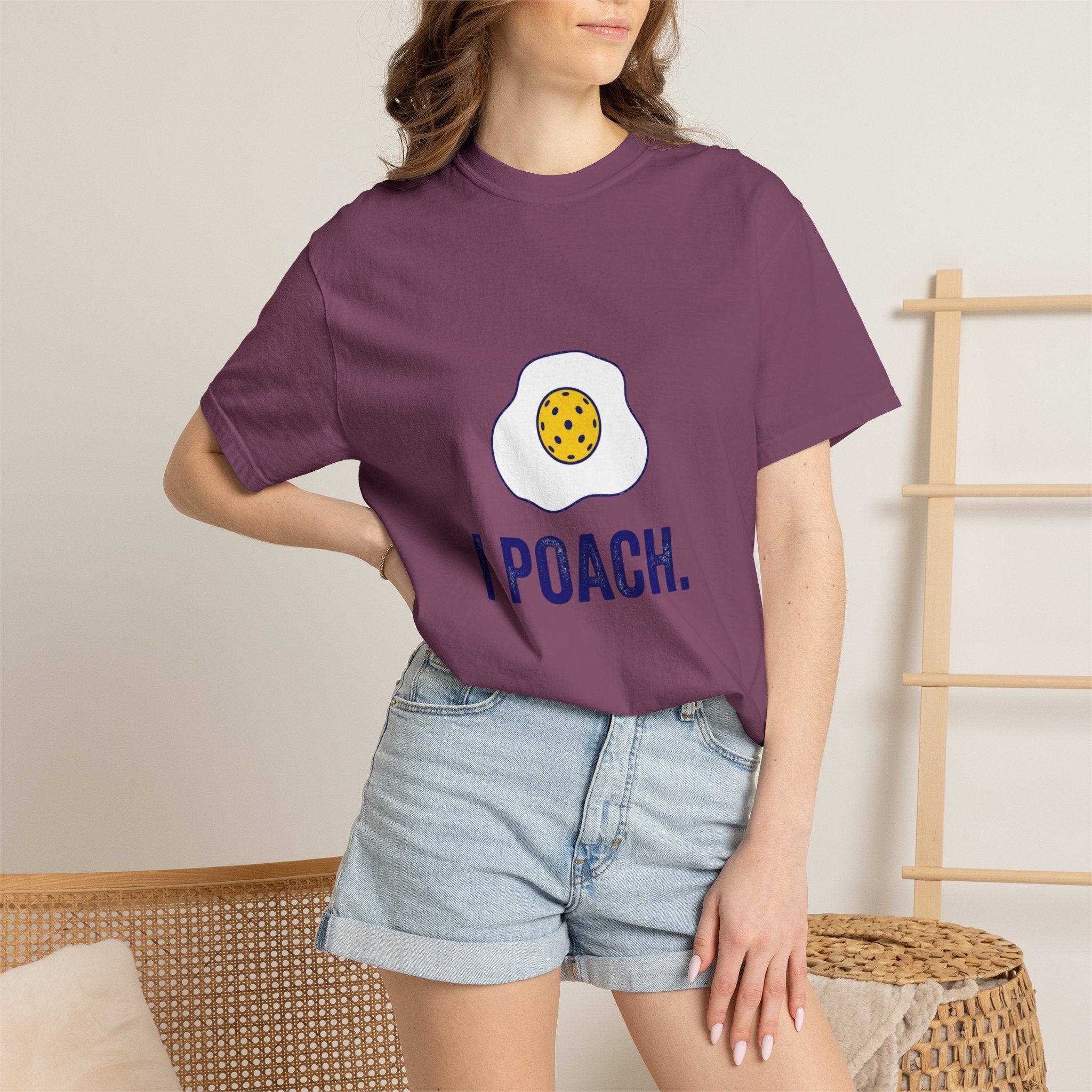 I Poach Pickleball Egg T-Shirt