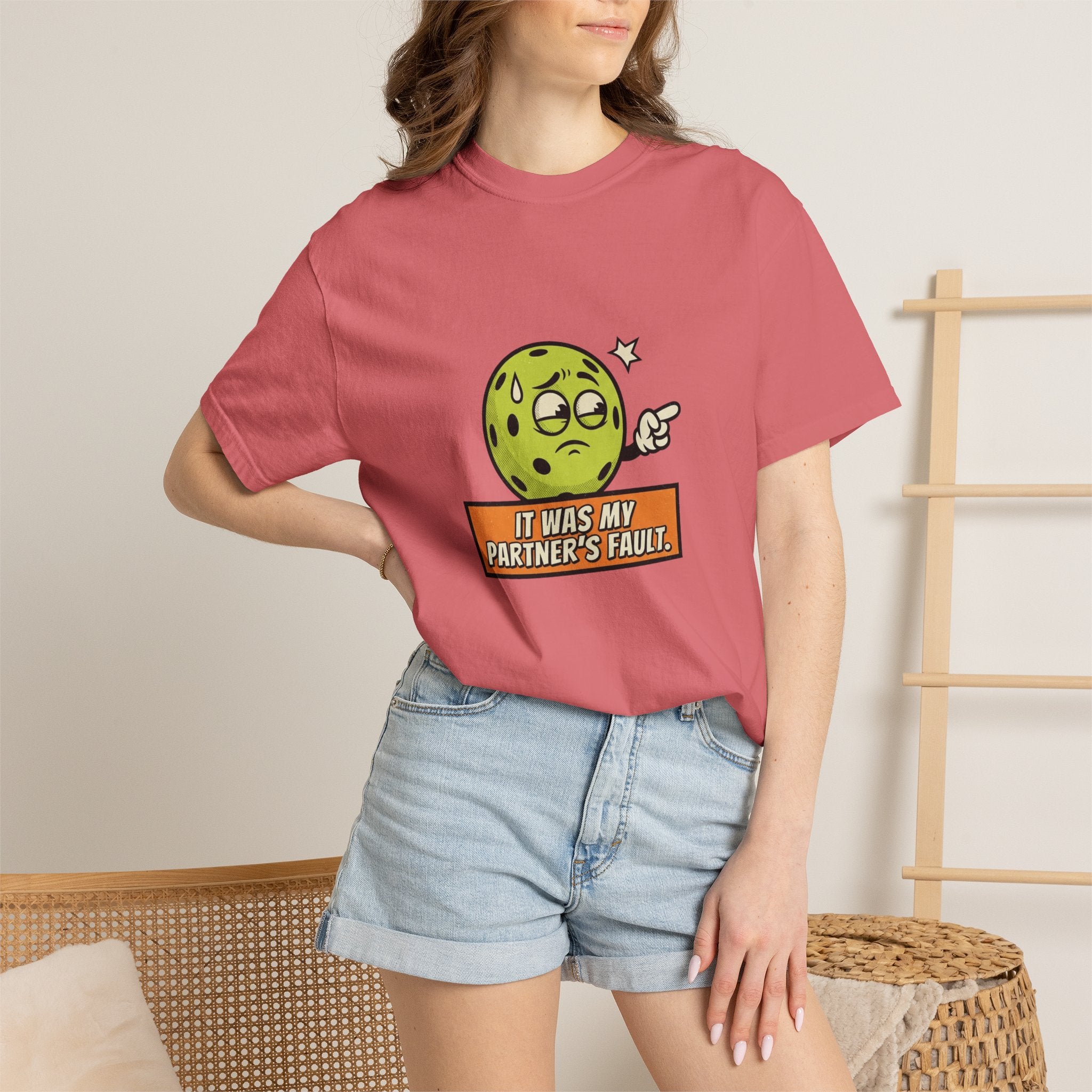 Pickleball Partner's Fault T-Shirt