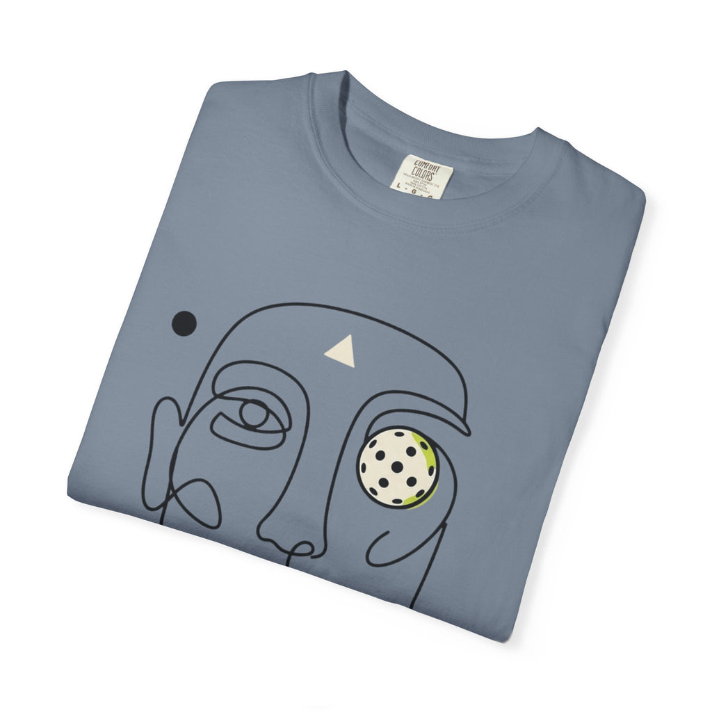 Abstract Pickleball Portrait T-Shirt