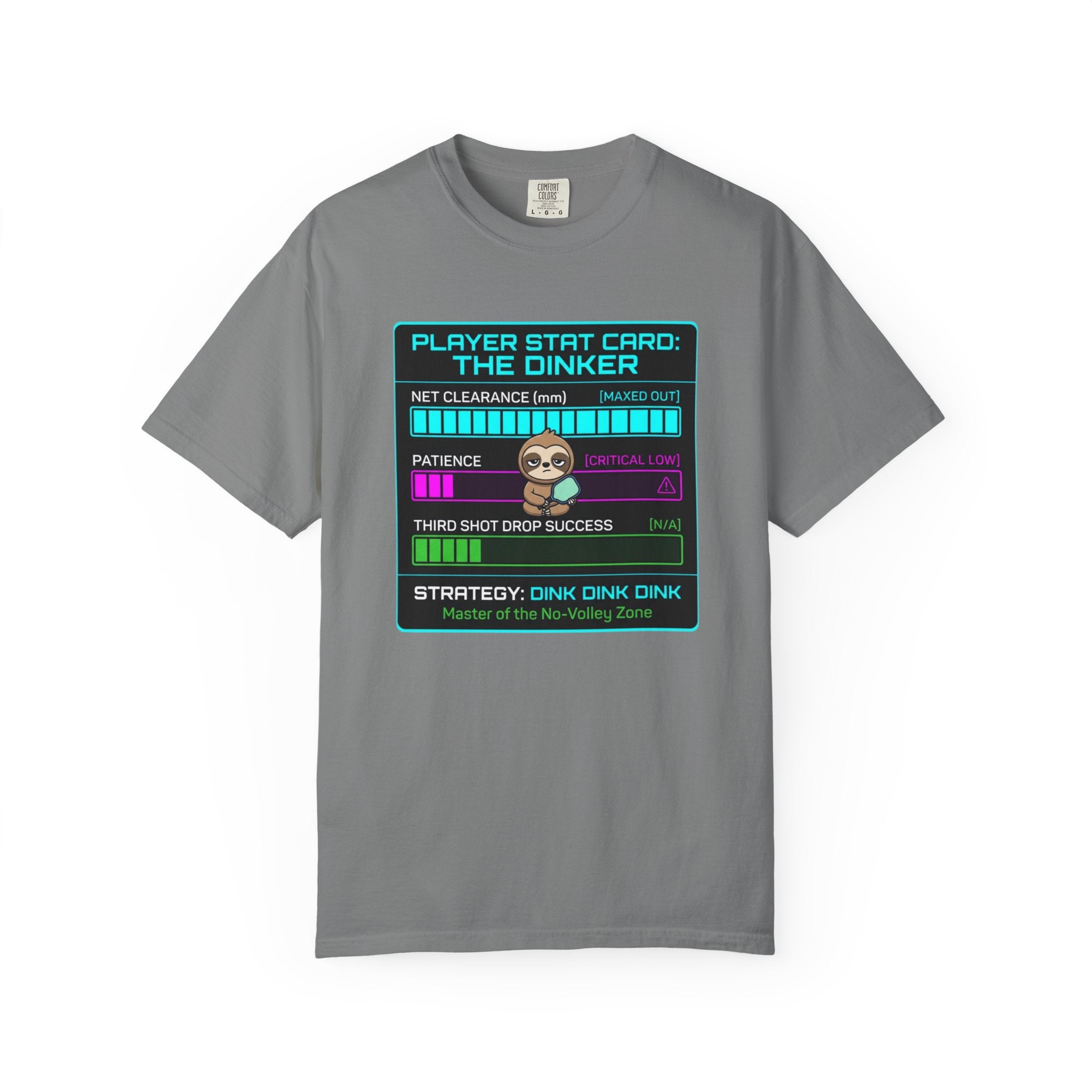 Pickleball Dinker Stat Card T-Shirt