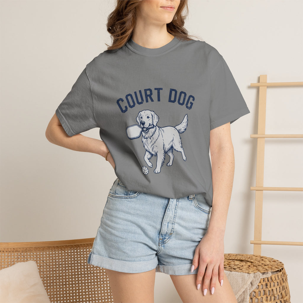 Court Dog Pickleball T-Shirt