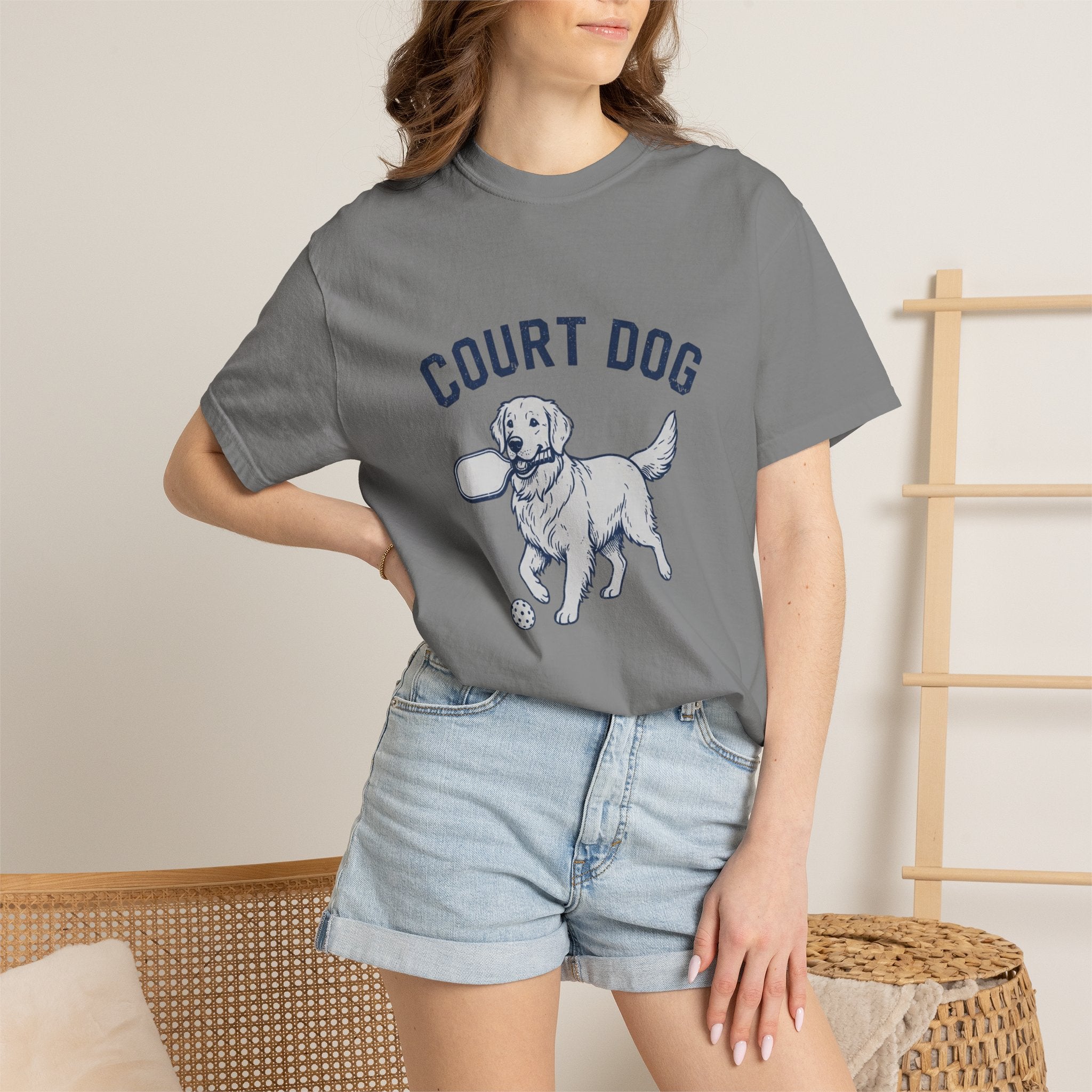 Court Dog Pickleball T-Shirt