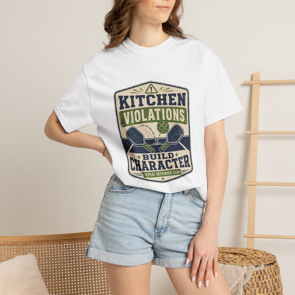 Kitchen Violations Build Character T-Shirt