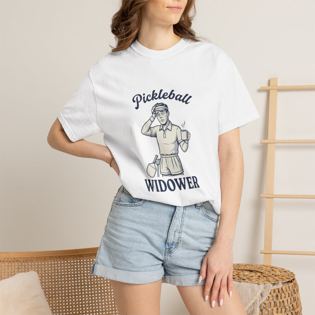Pickleball Widower T-Shirt