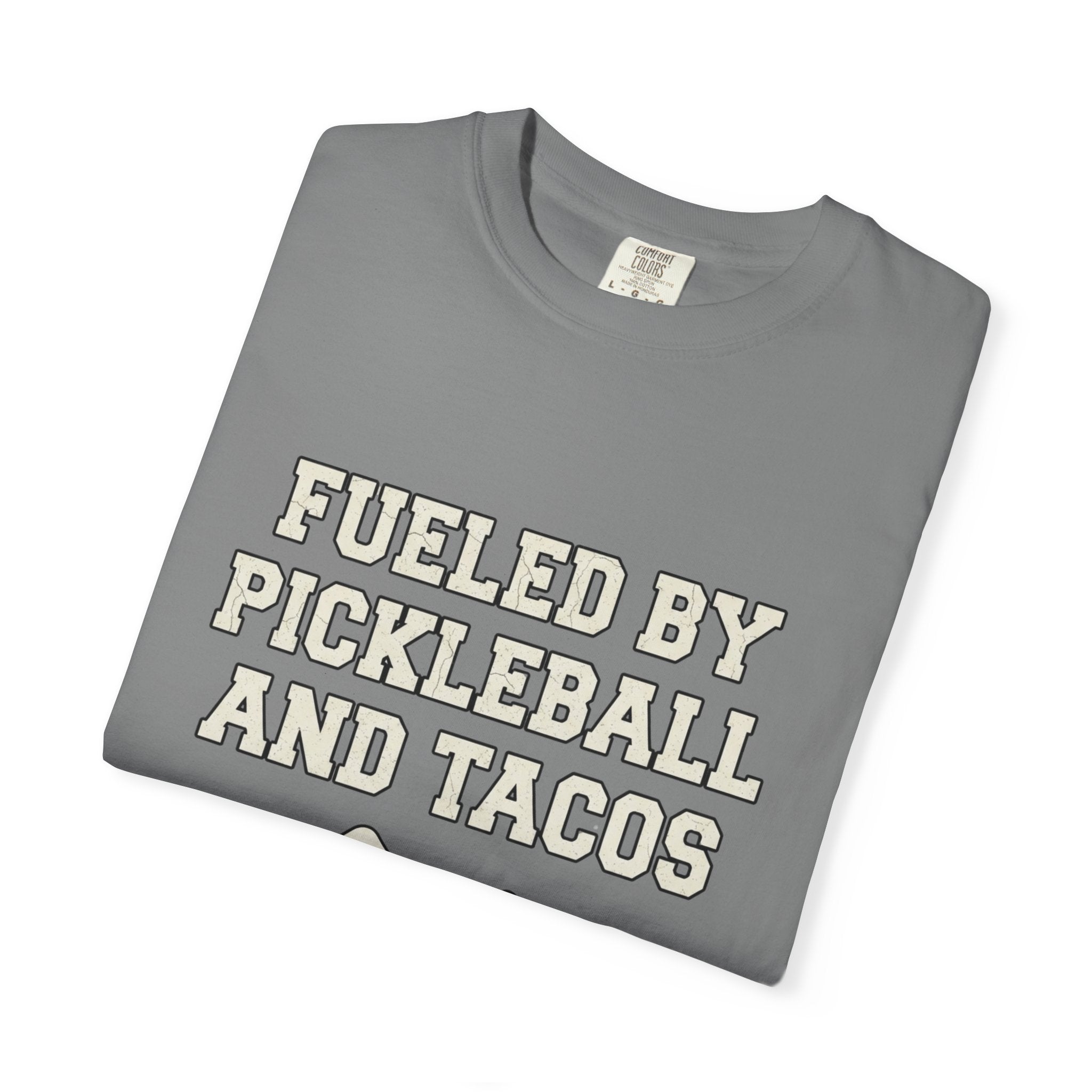 Fueled By Pickleball Tacos T-Shirt