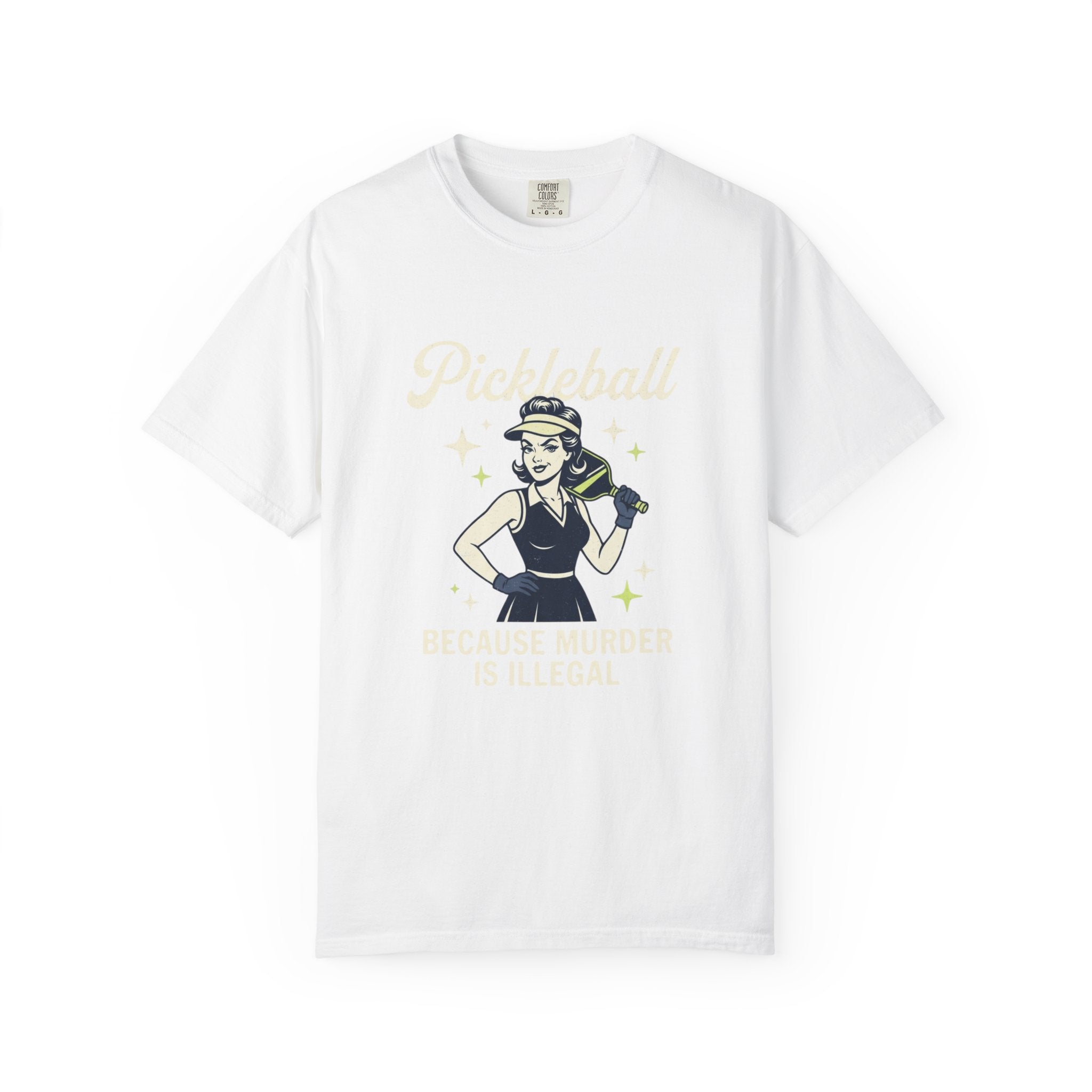 Pickleball Murder Is Illegal T-Shirt