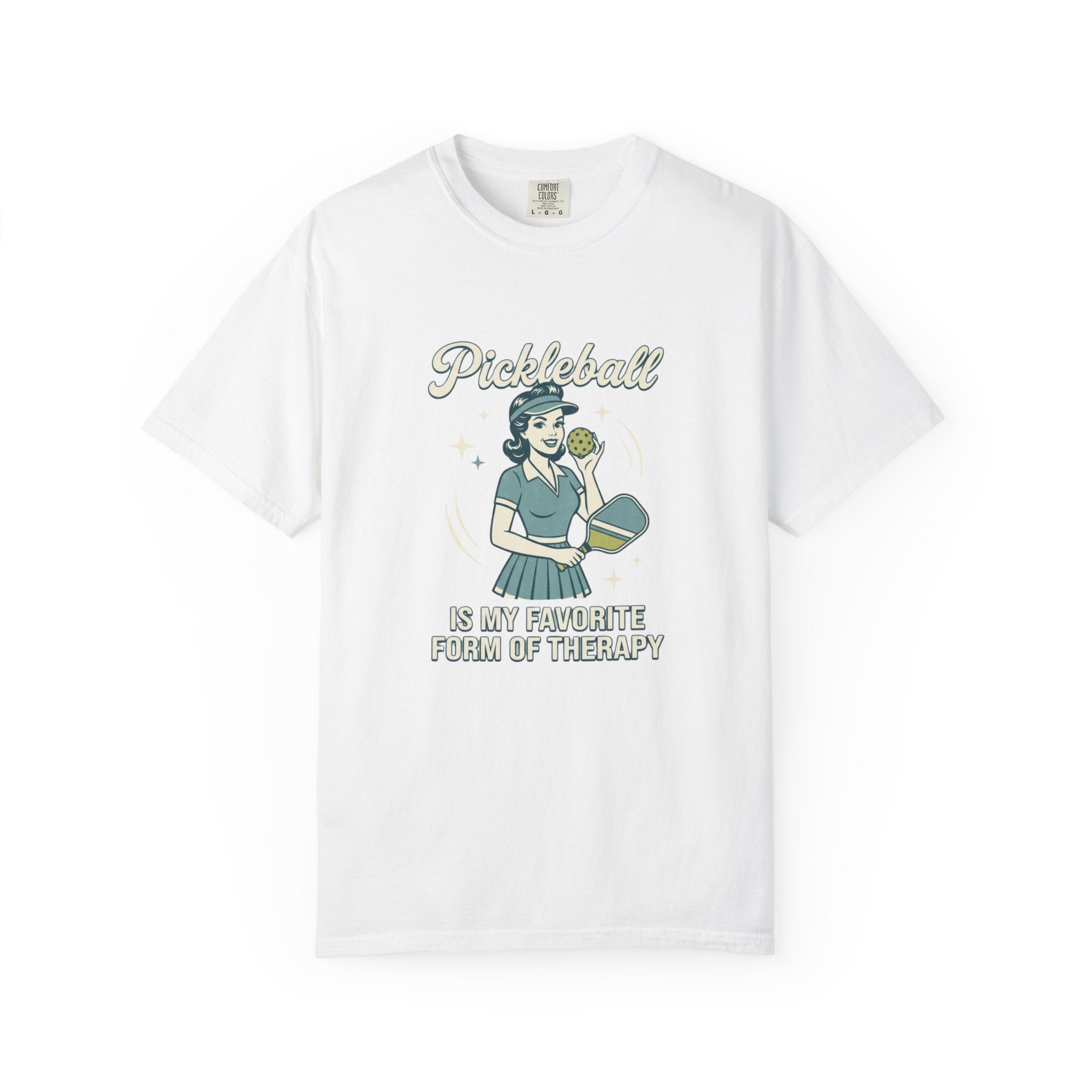 Retro Pickleball Therapy T-Shirt