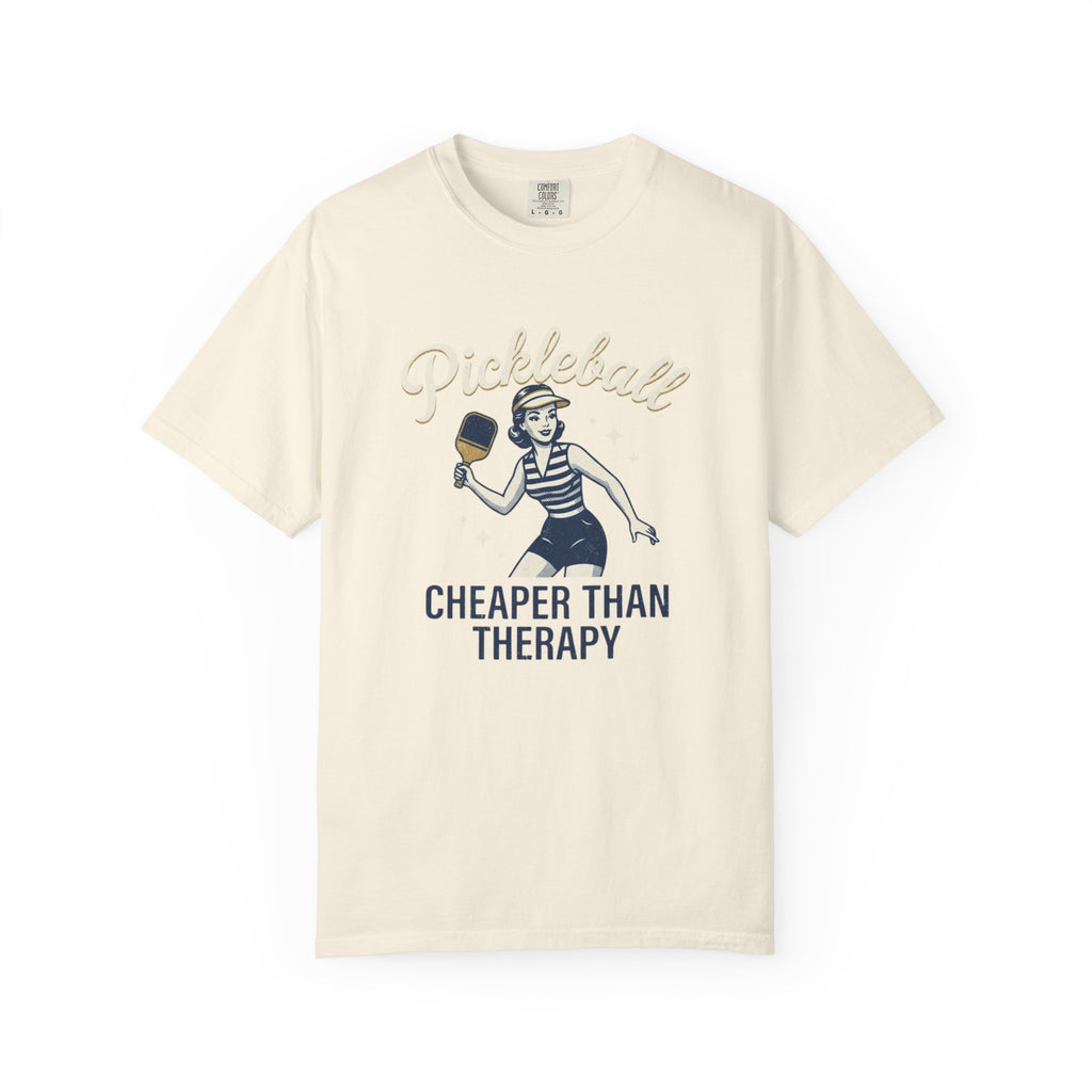 Pickleball Cheaper Than Therapy T-Shirt