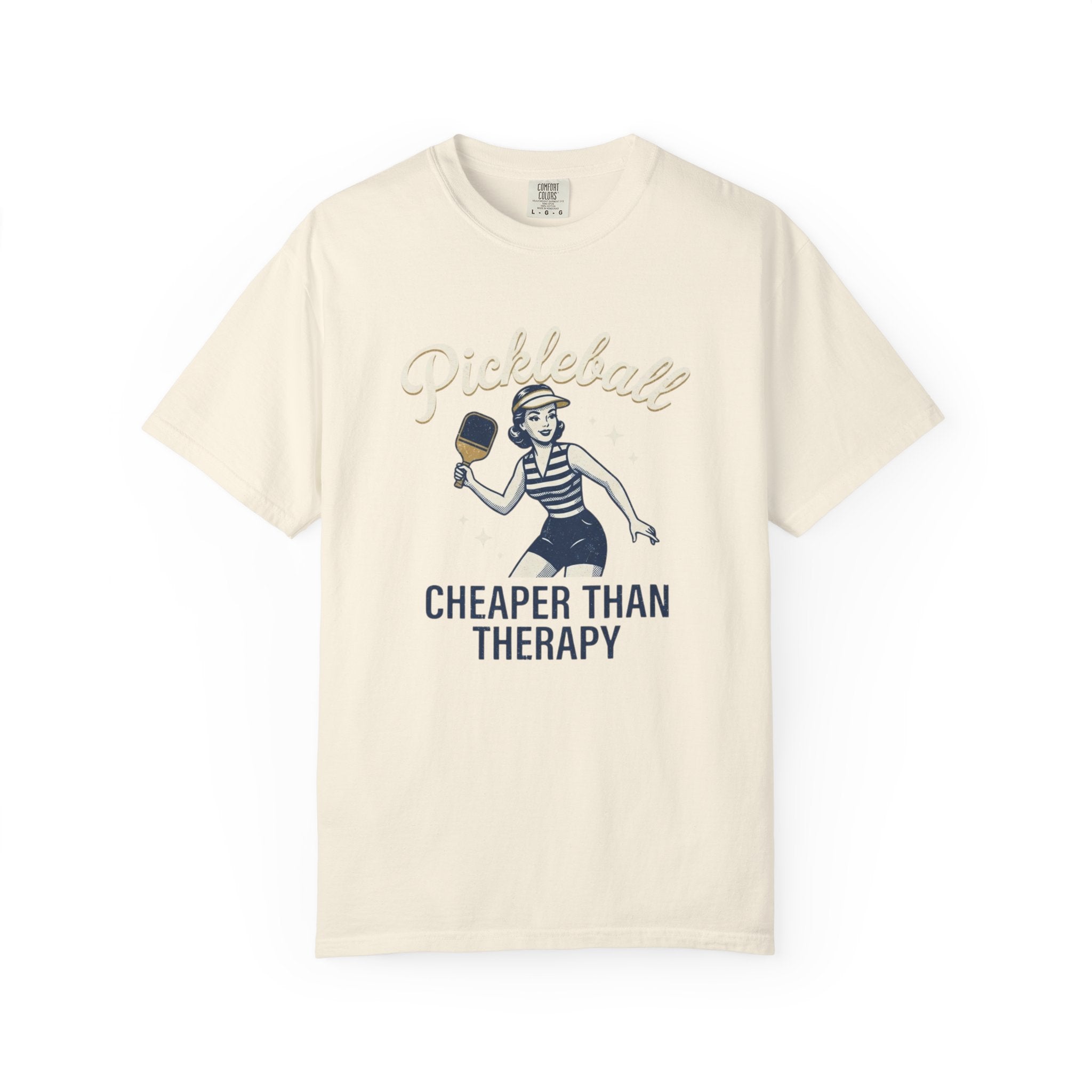 Pickleball Cheaper Than Therapy T-Shirt