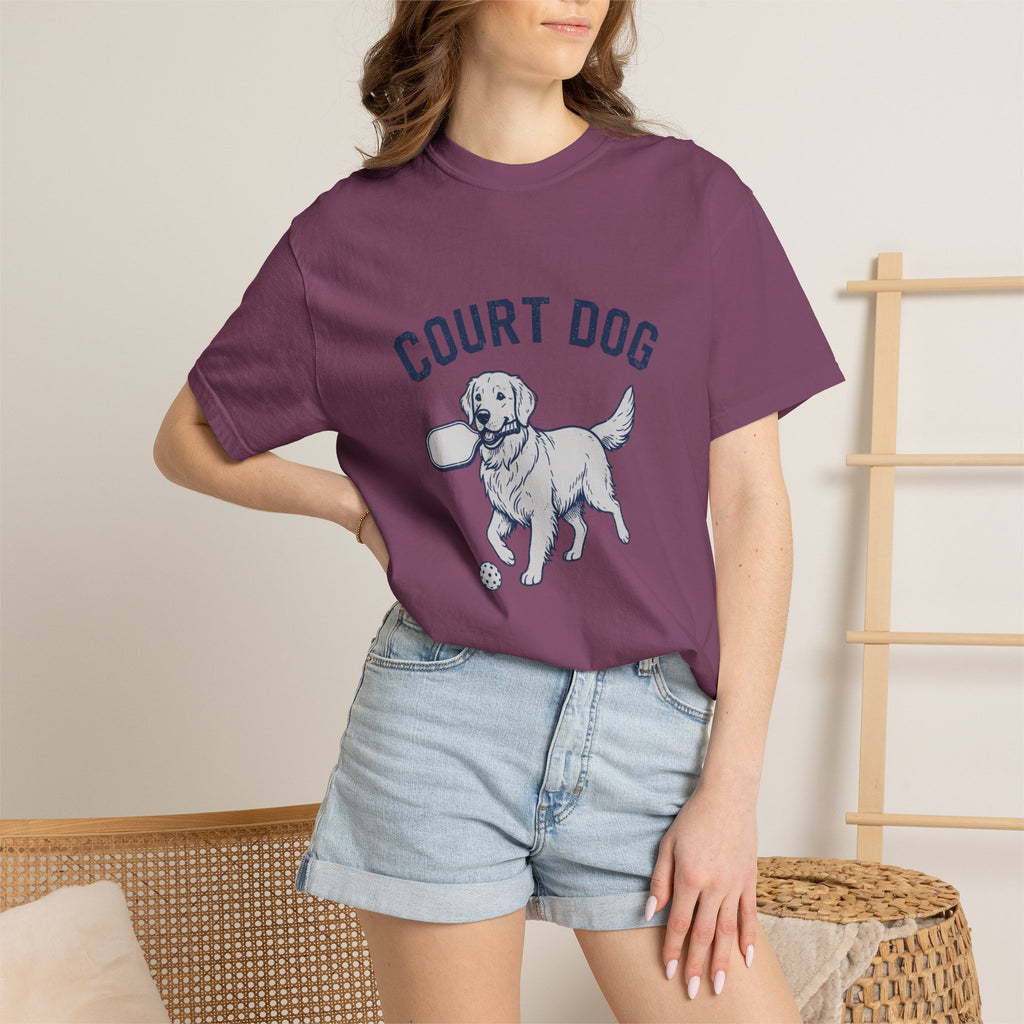 Court Dog Pickleball T-Shirt