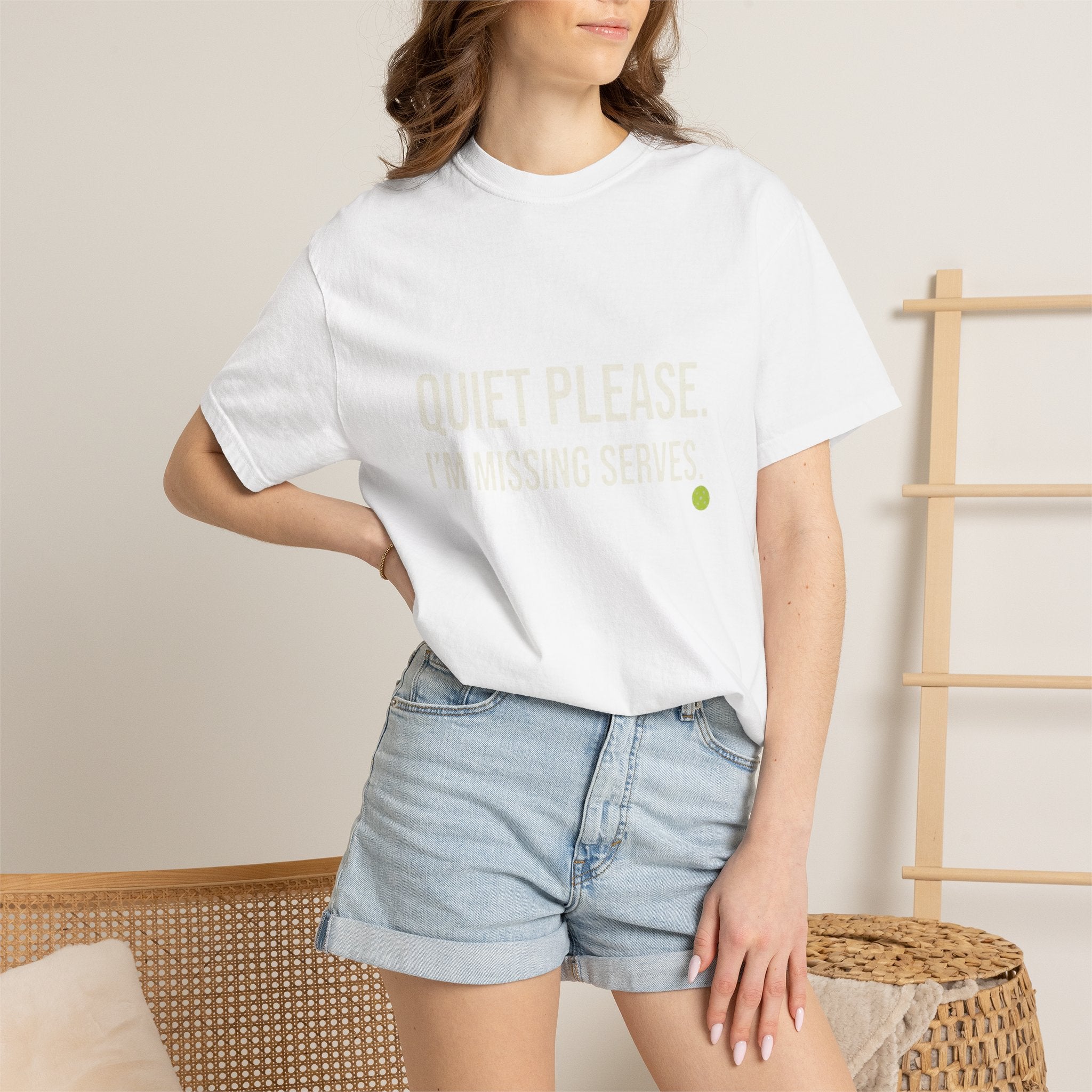 Quiet Please Missing Serves T-Shirt
