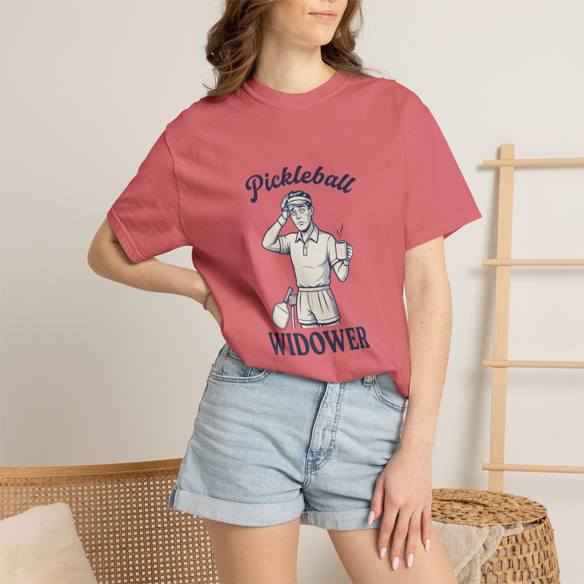 Pickleball Widower T-Shirt