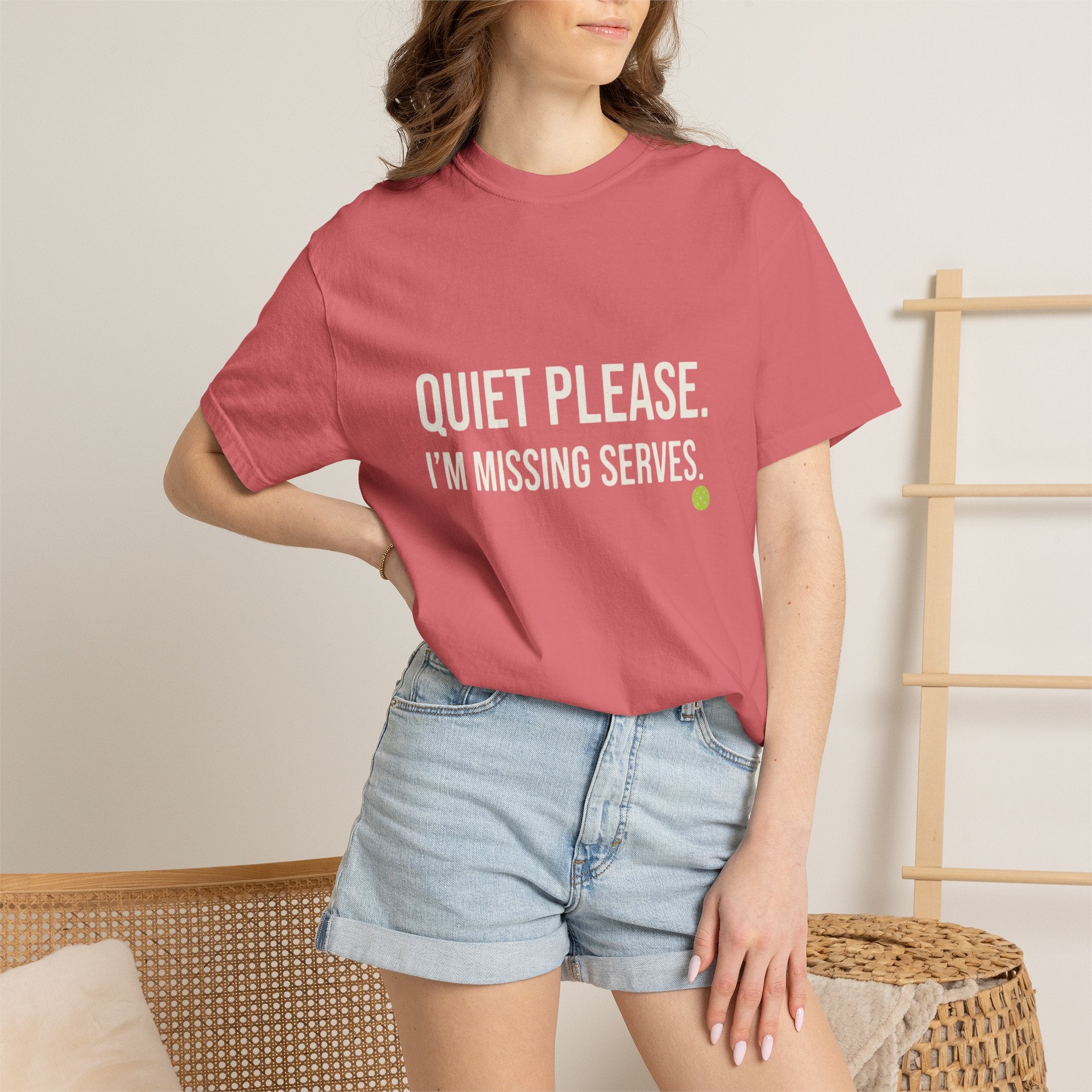 Quiet Please Missing Serves T-Shirt