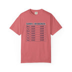 Sorry Im Booked Court T-Shirt