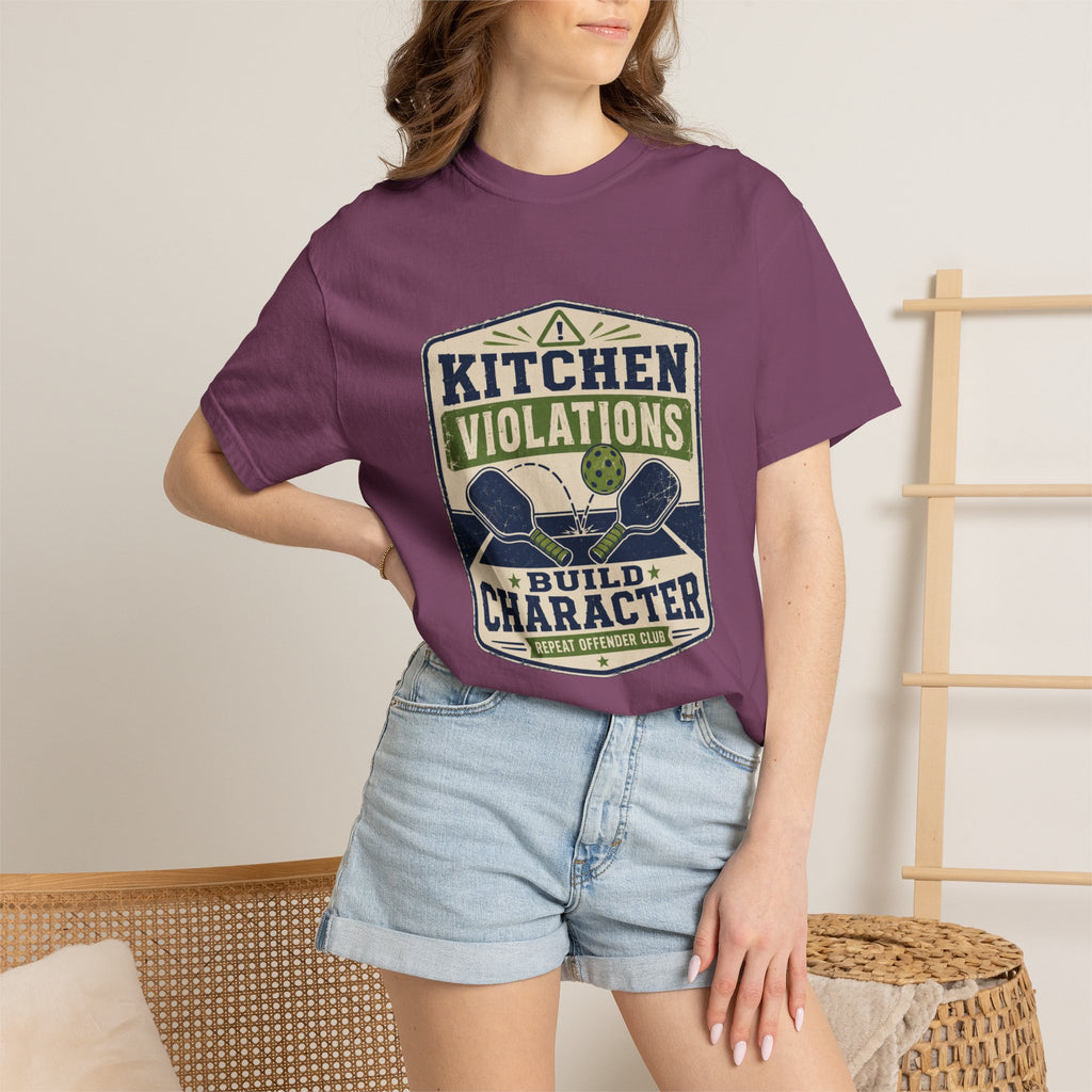 Kitchen Violations Build Character T-Shirt