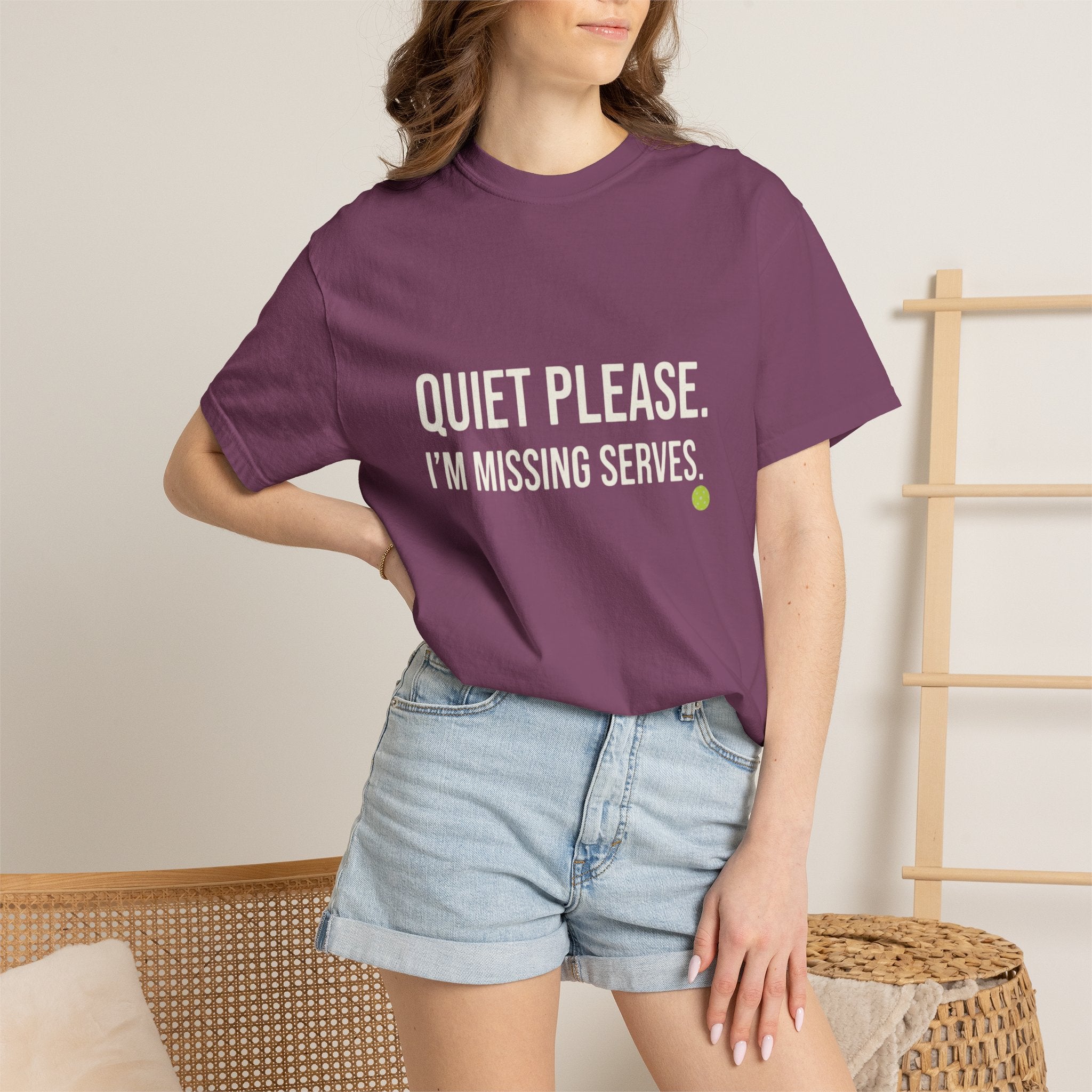 Quiet Please Missing Serves T-Shirt