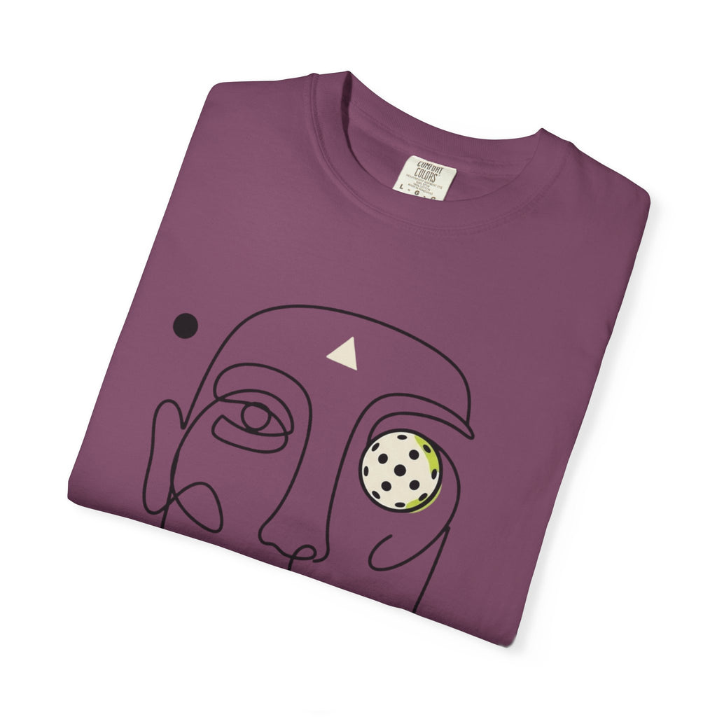 Abstract Pickleball Portrait T-Shirt