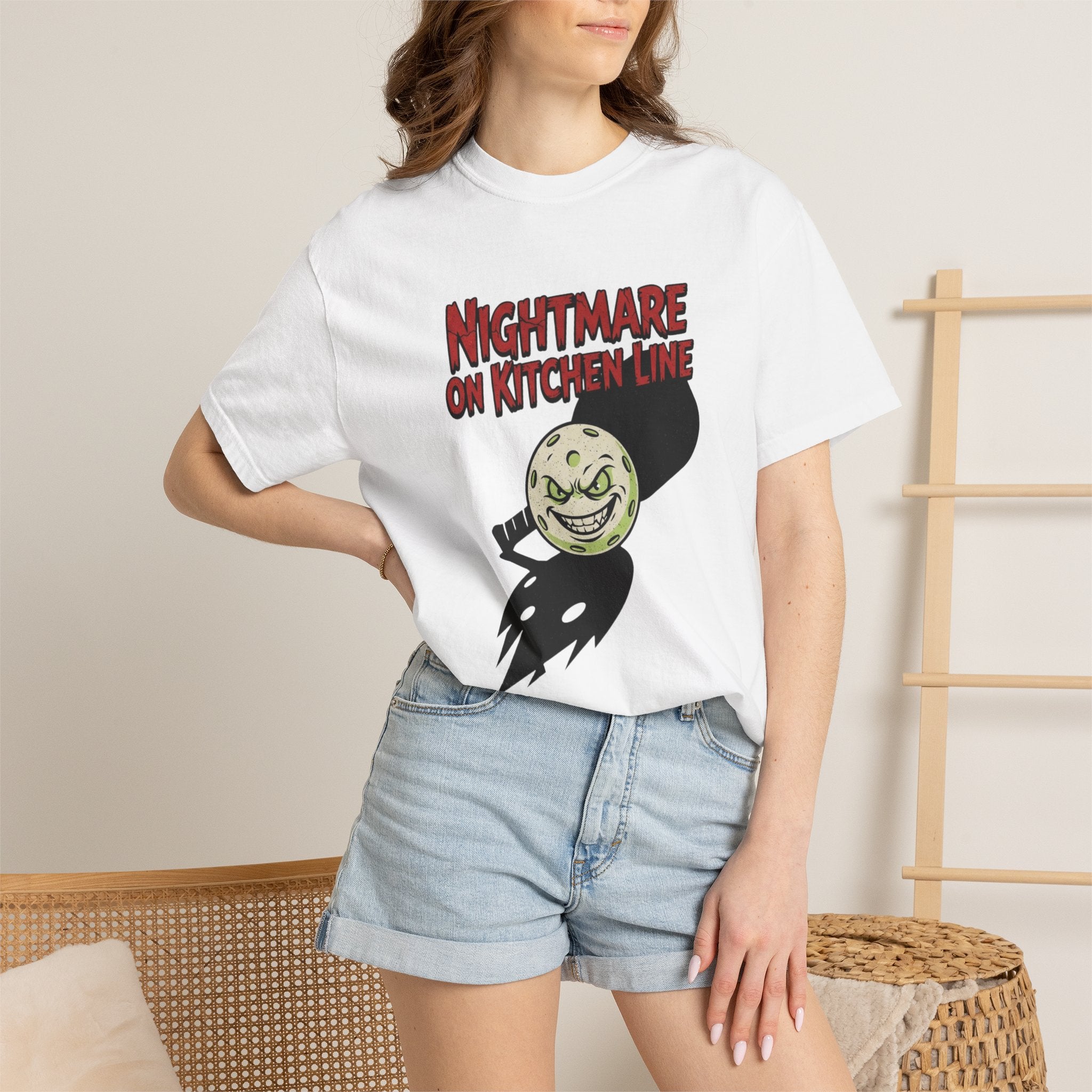 Nightmare On Kitchen Line T-Shirt