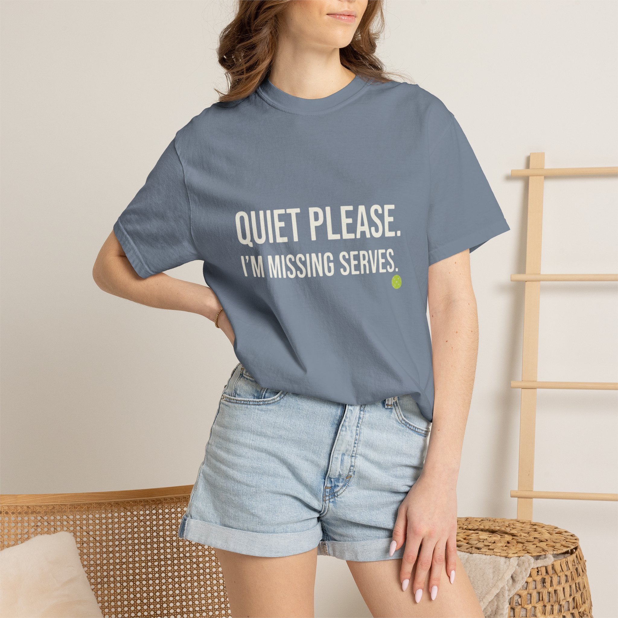 Quiet Please Missing Serves T-Shirt