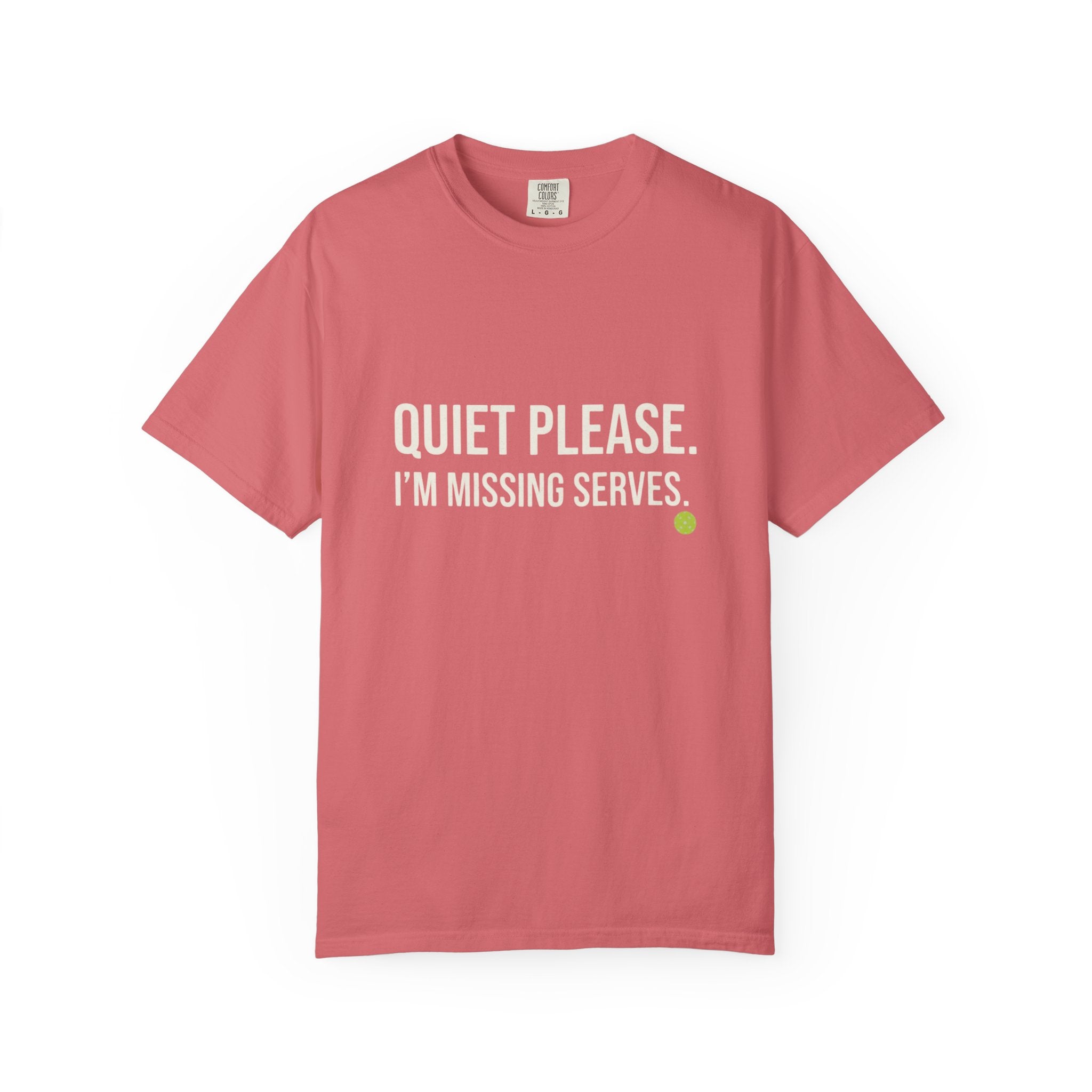 Quiet Please Missing Serves T-Shirt