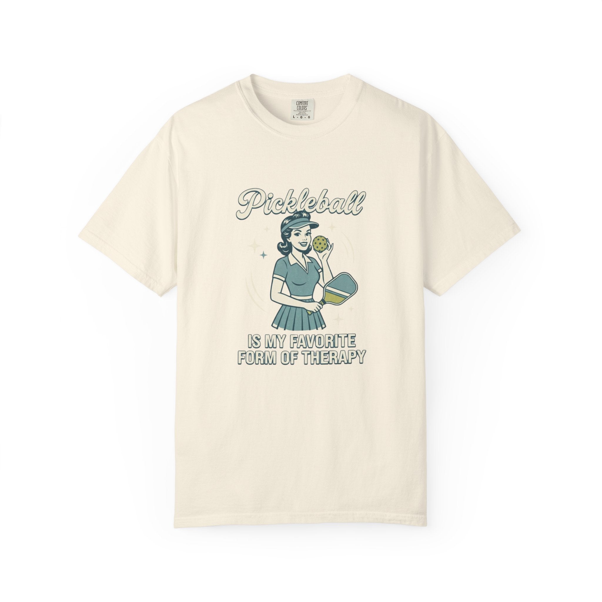 Retro Pickleball Therapy T-Shirt