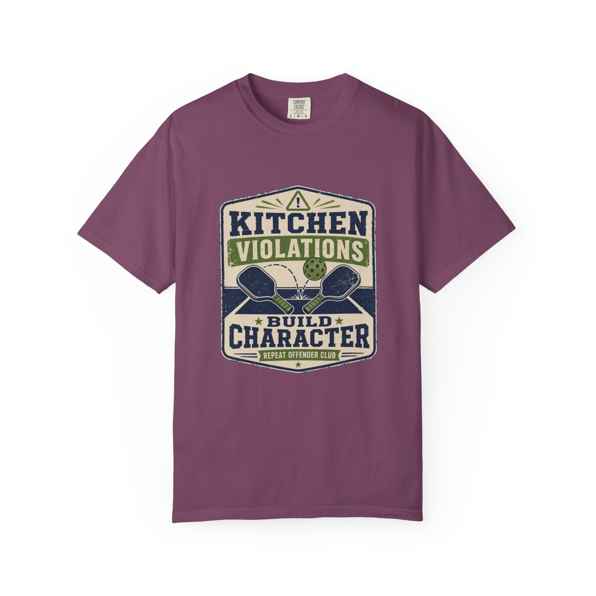 Kitchen Violations Build Character T-Shirt