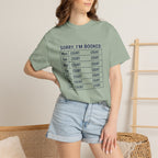 Sorry Im Booked Court T-Shirt