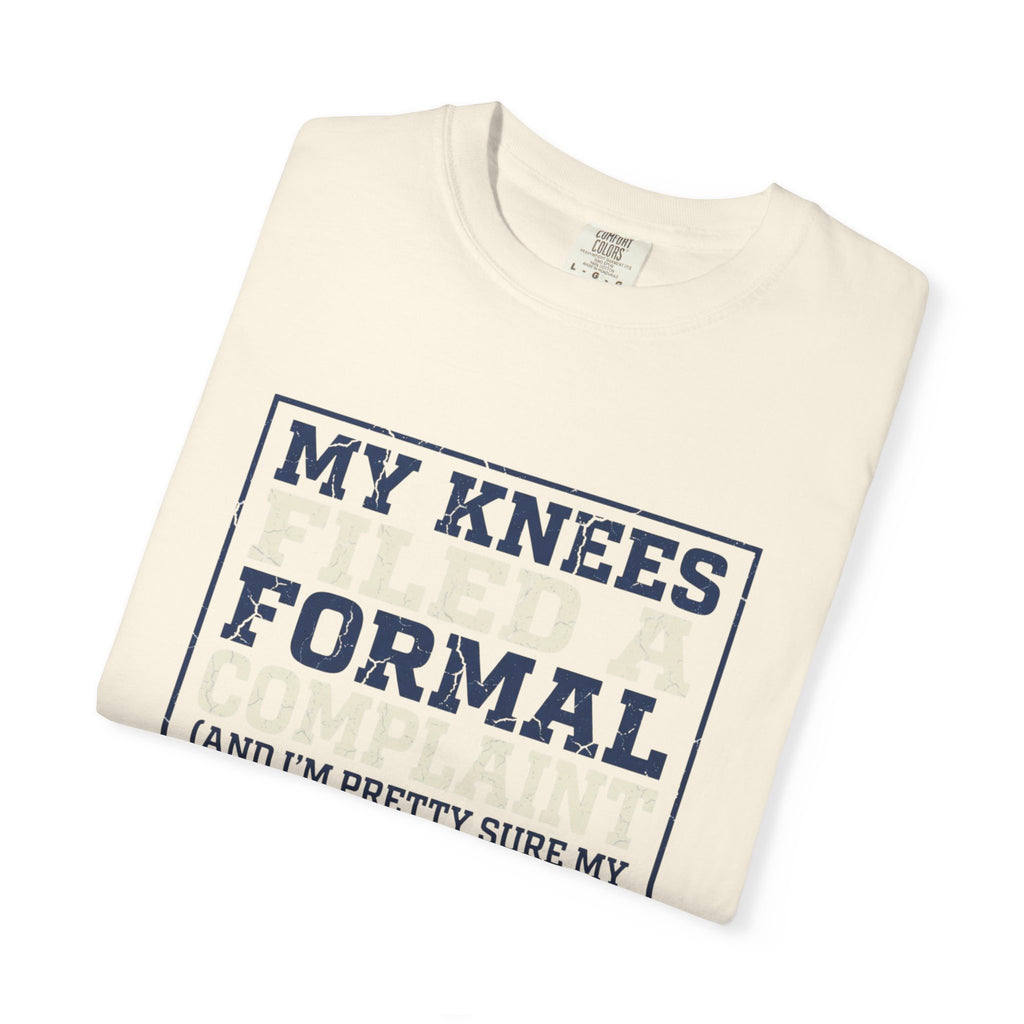 Pickleball Knees Formal Complaint T-Shirt