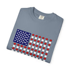 Patriotic Pickleball Flag T-Shirt