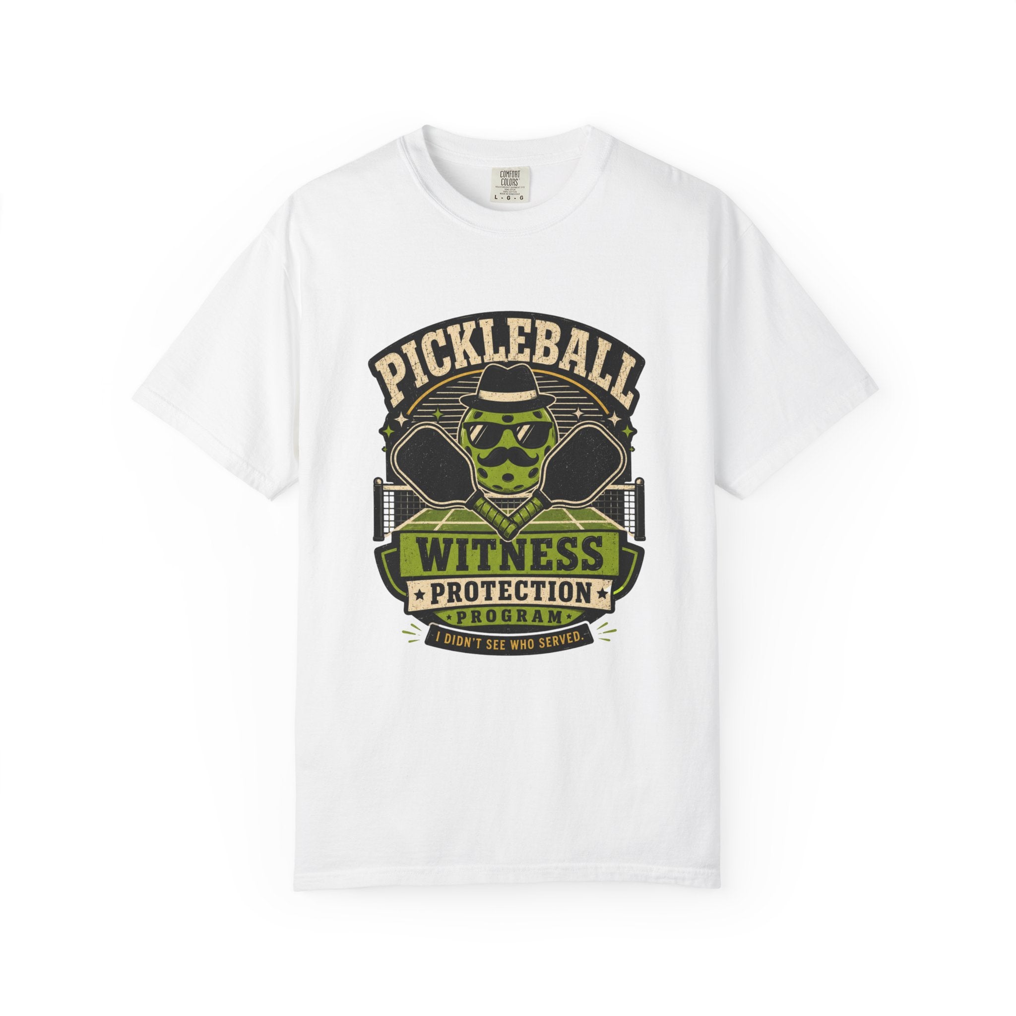Pickleball Witness Protection T-Shirt