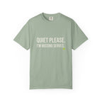 Quiet Please Missing Serves T-Shirt
