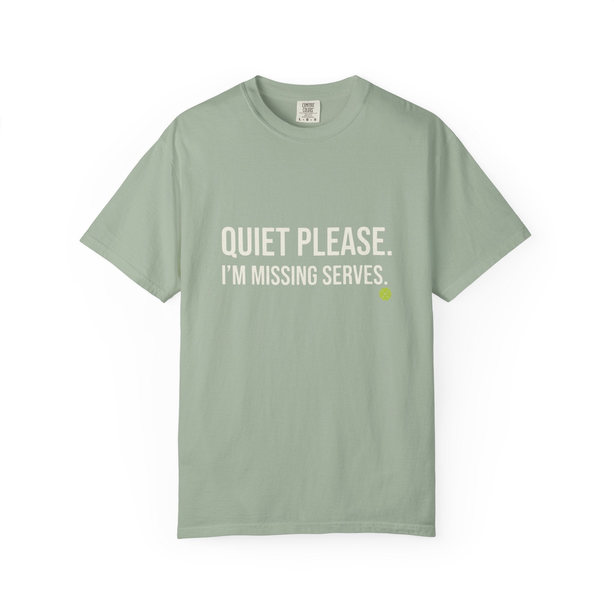 Quiet Please Missing Serves T-Shirt