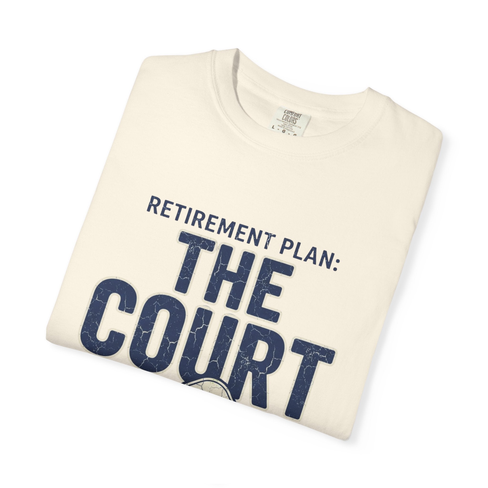 Pickleball Court Retirement Plan T-Shirt