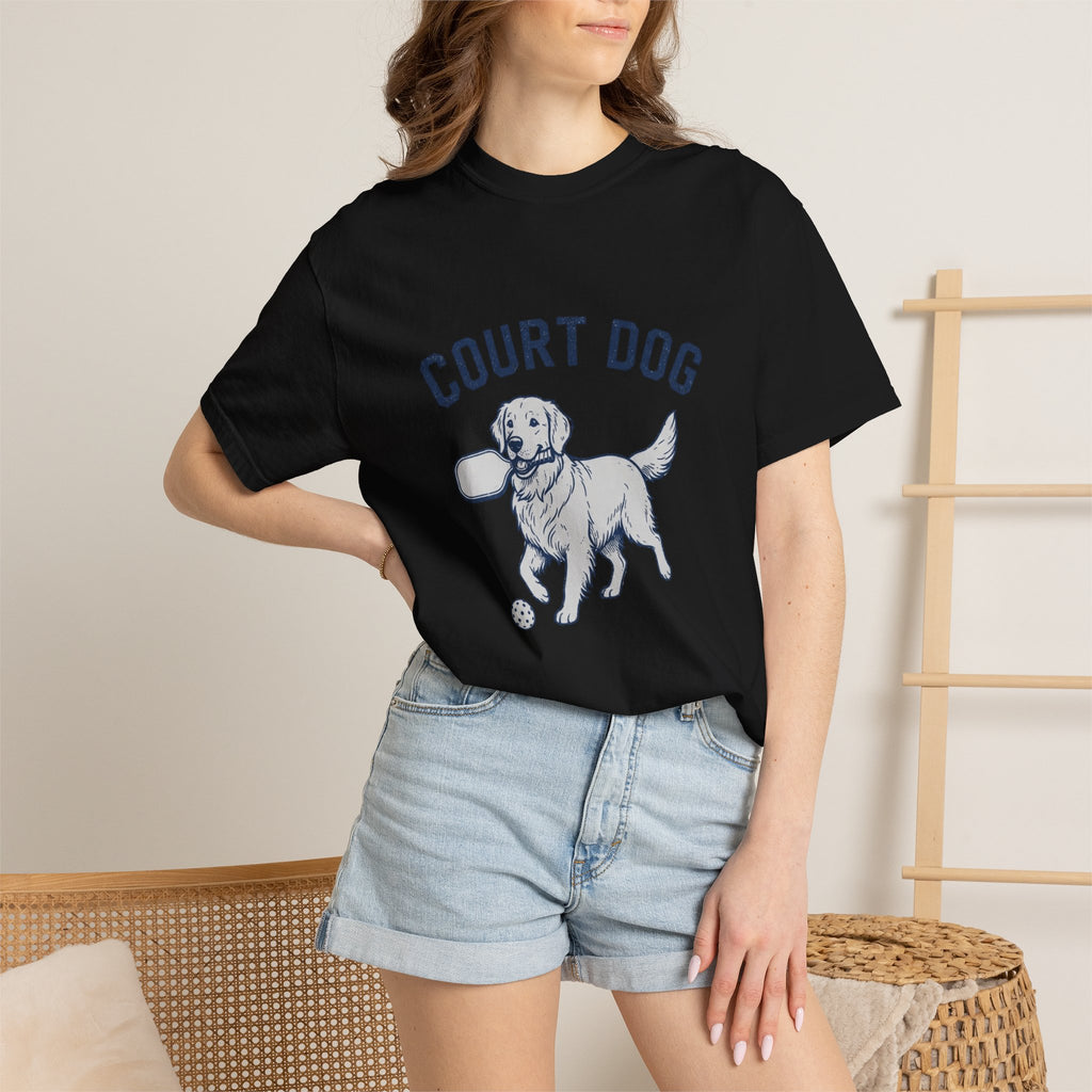 Court Dog Pickleball T-Shirt