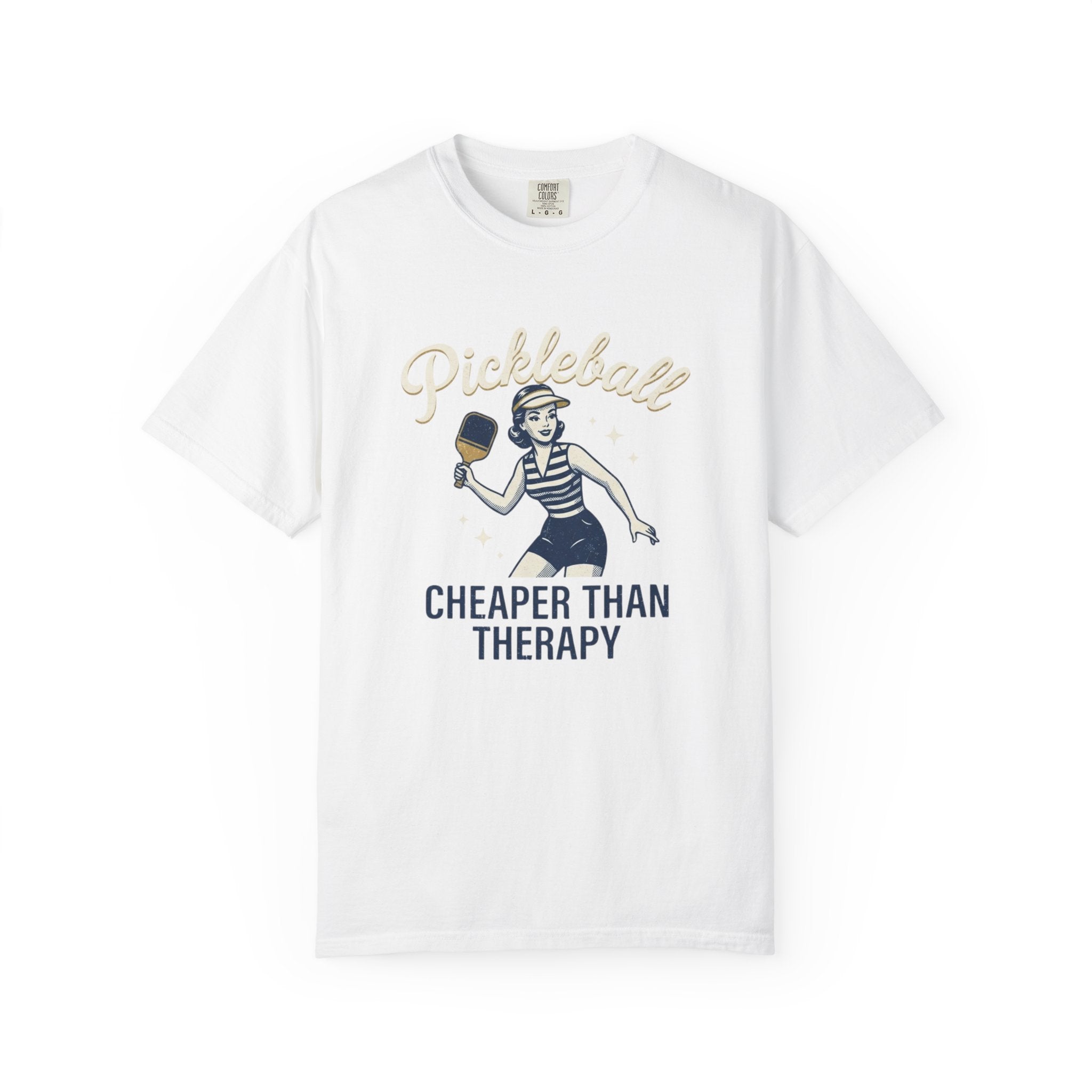 Pickleball Cheaper Than Therapy T-Shirt