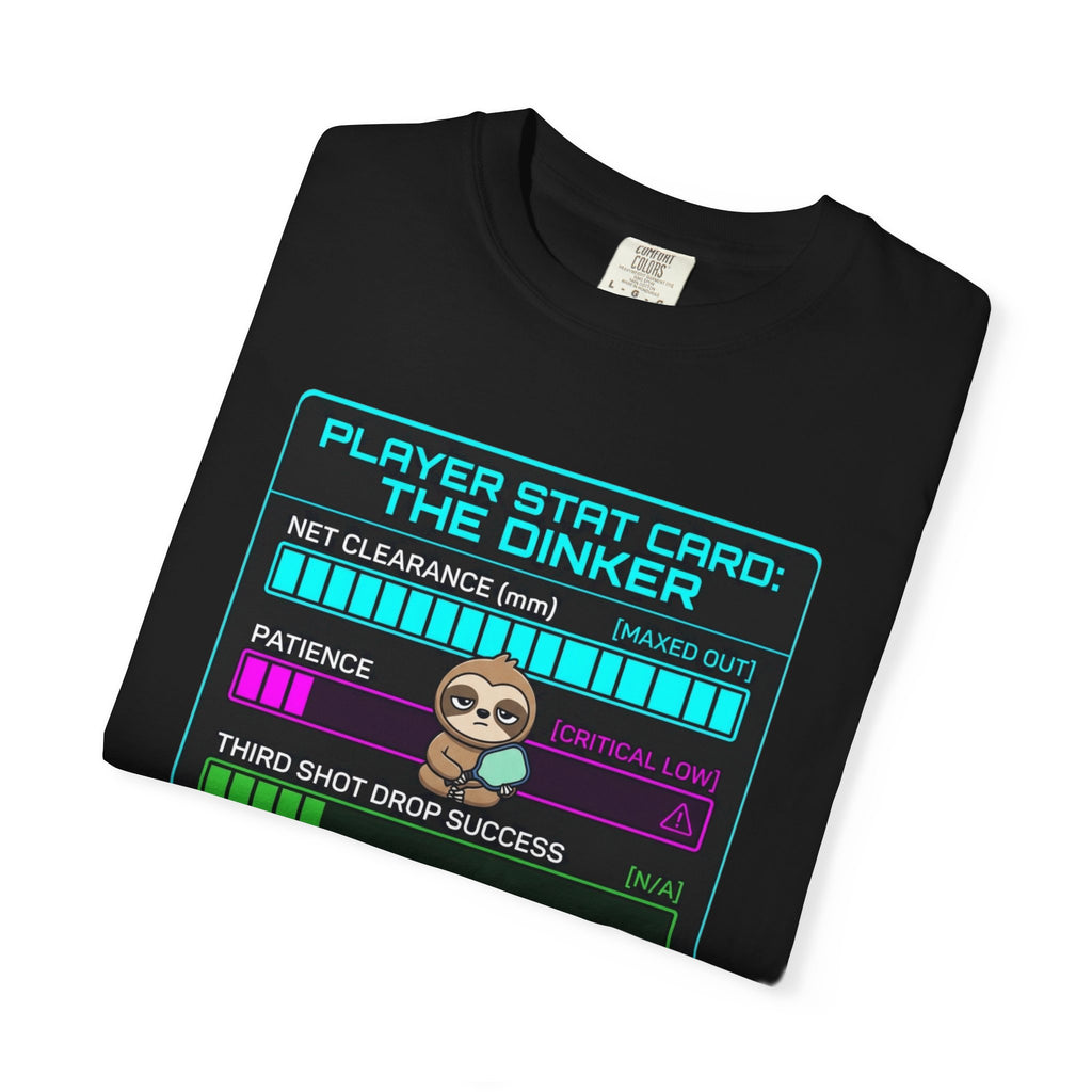 Pickleball Dinker Stat Card T-Shirt