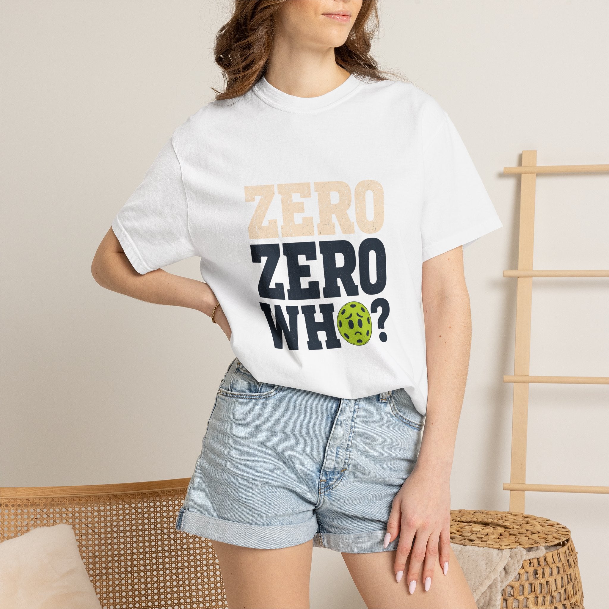 Zero Zero Who Pickleball T-Shirt
