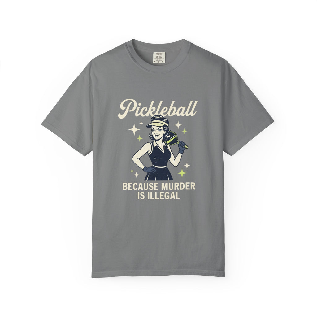 Pickleball Murder Is Illegal T-Shirt