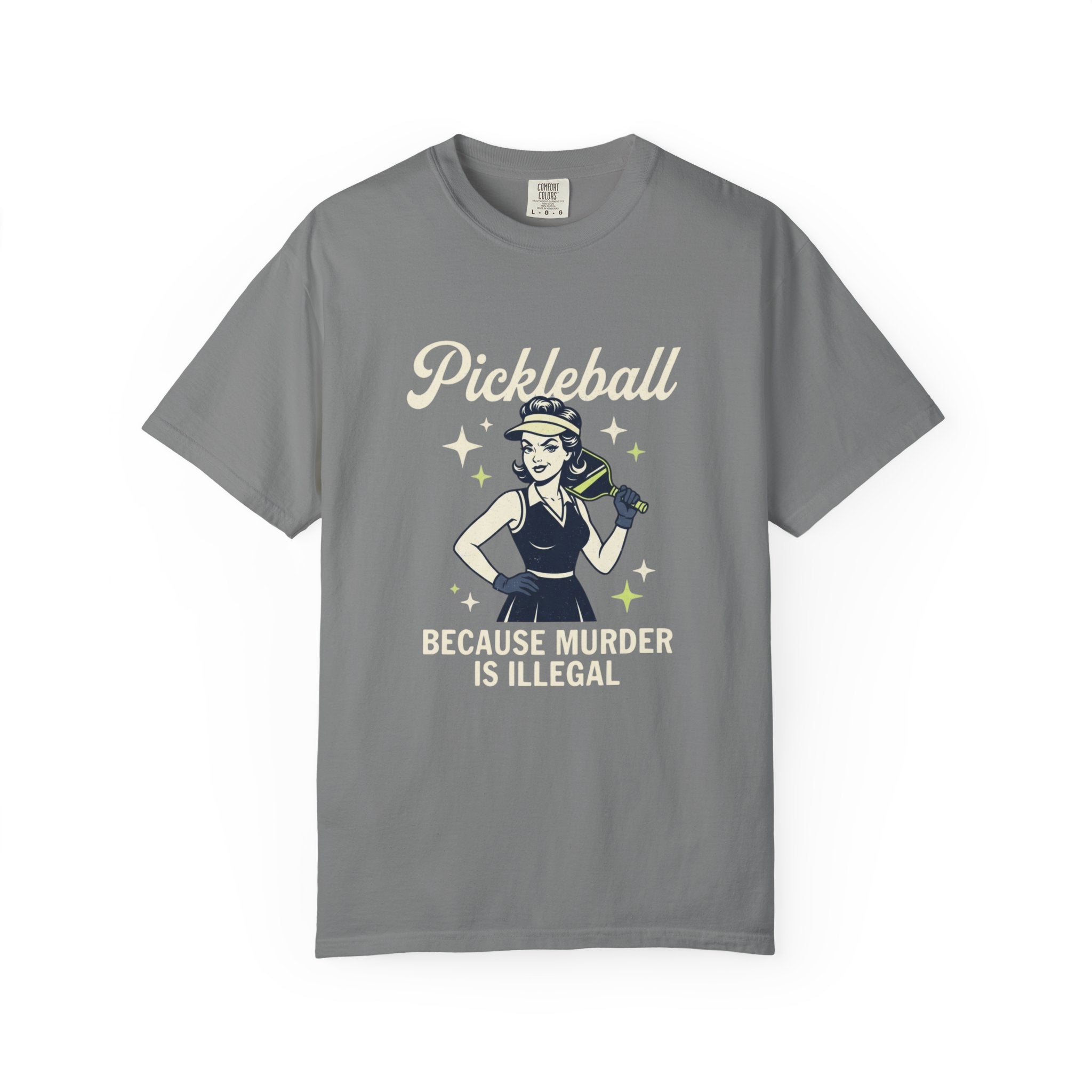 Pickleball Murder Is Illegal T-Shirt