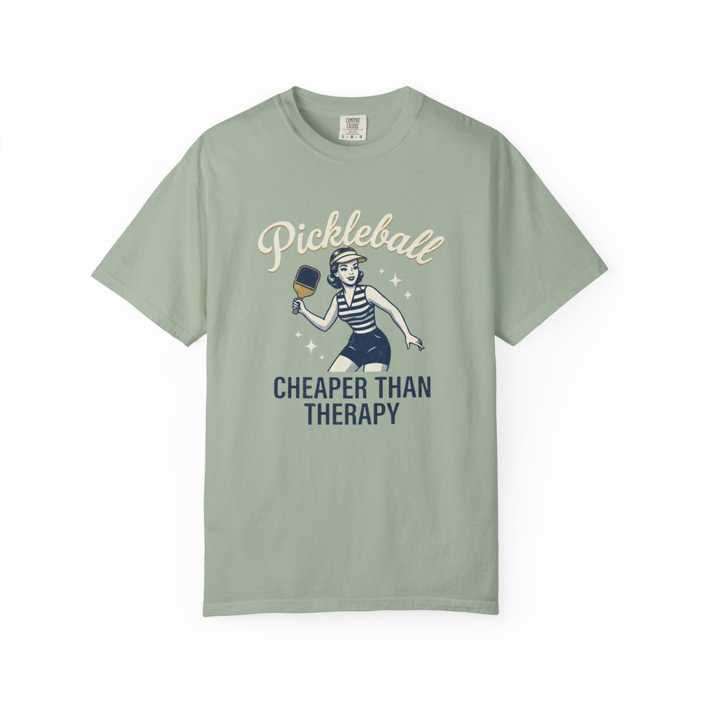 Pickleball Cheaper Than Therapy T-Shirt