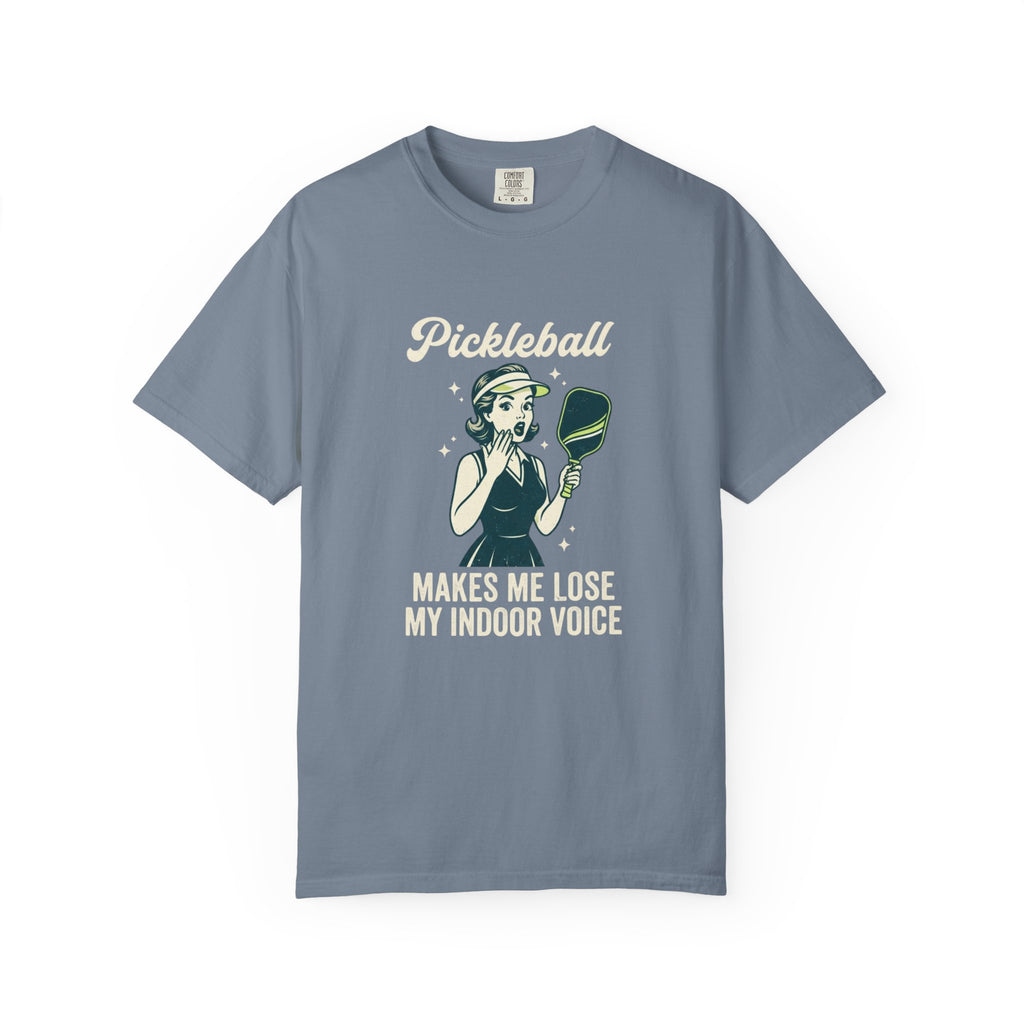Pickleball Indoor Voice T-Shirt
