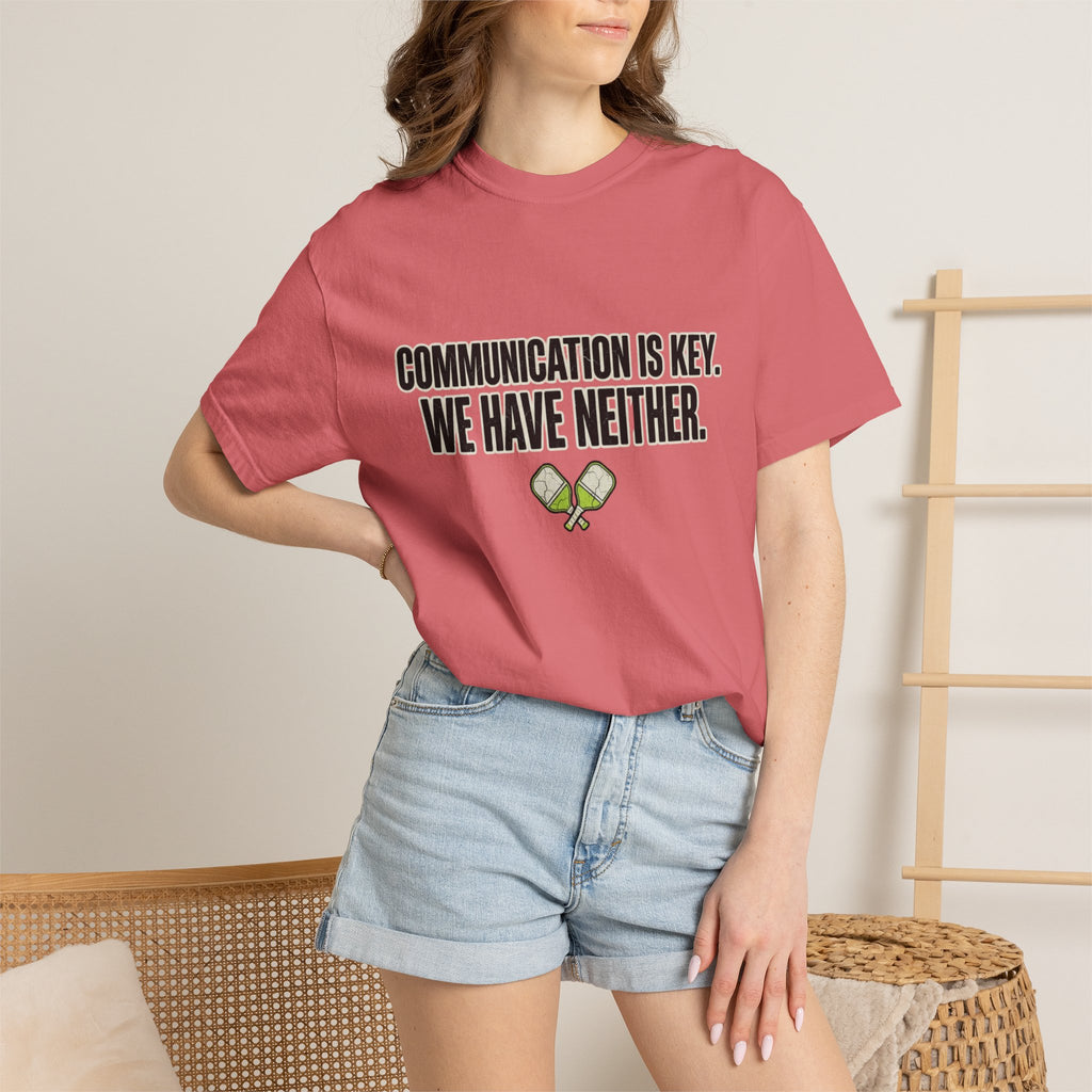 Communication Is Key Pickleball T-Shirt