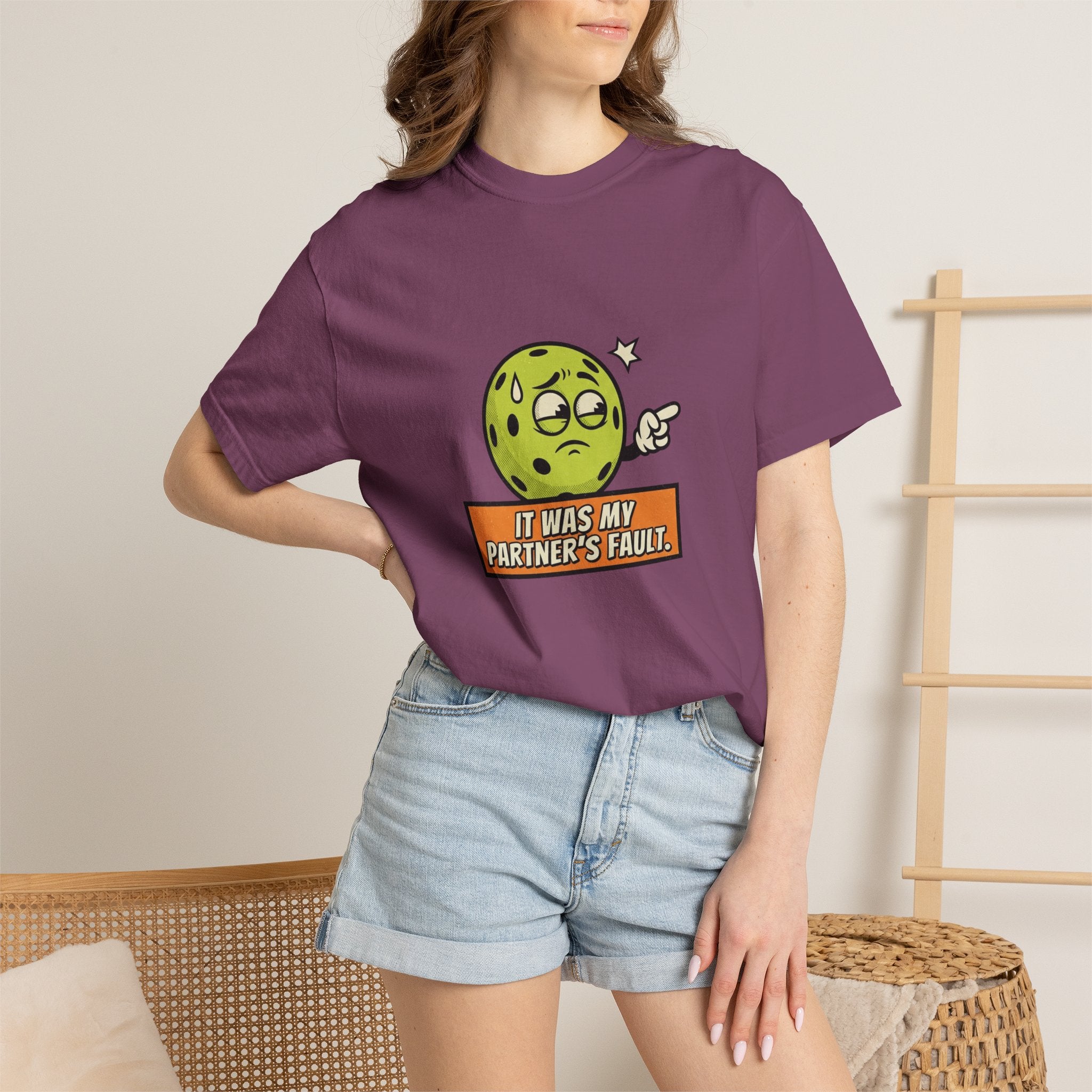 Pickleball Partner's Fault T-Shirt
