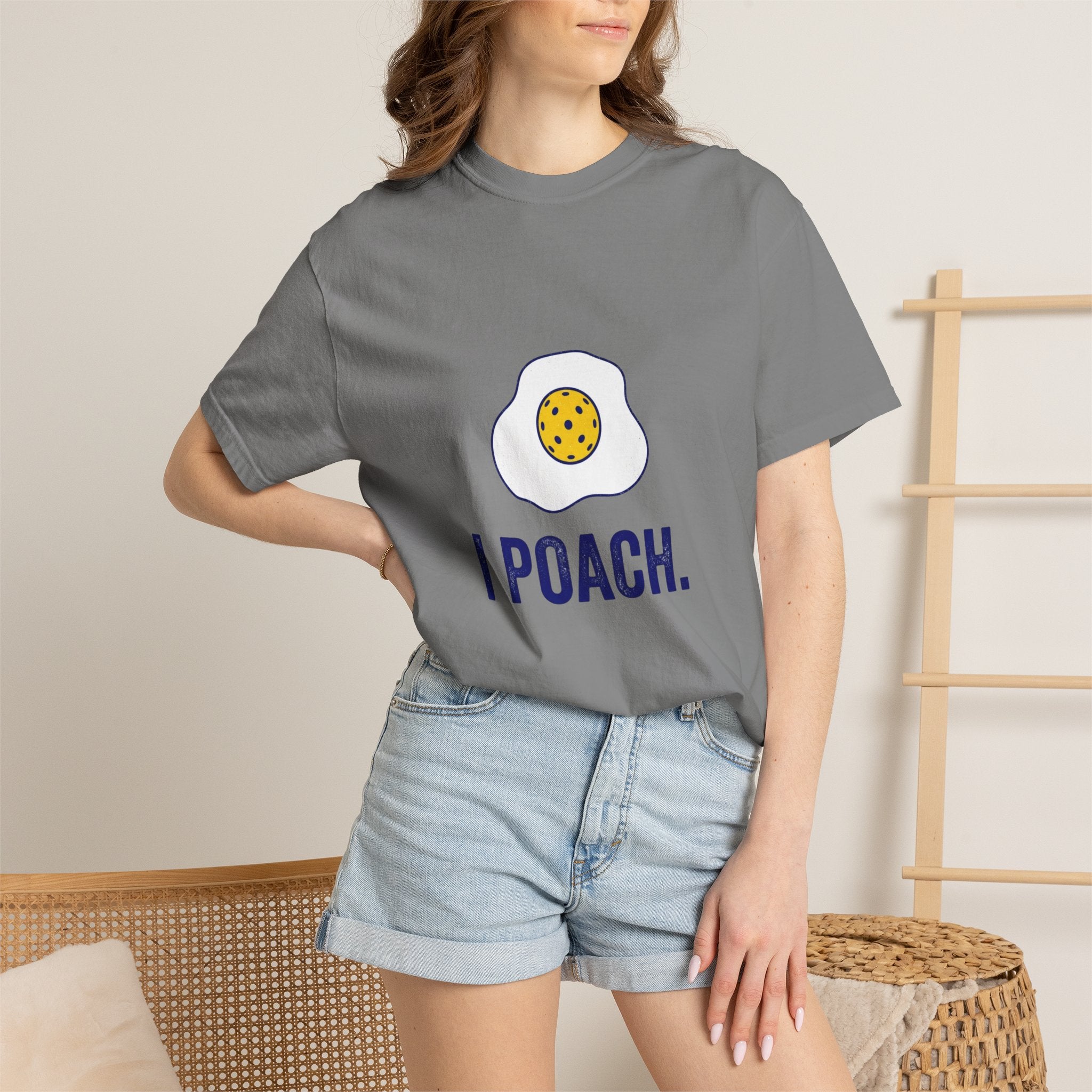 I Poach Pickleball Egg T-Shirt