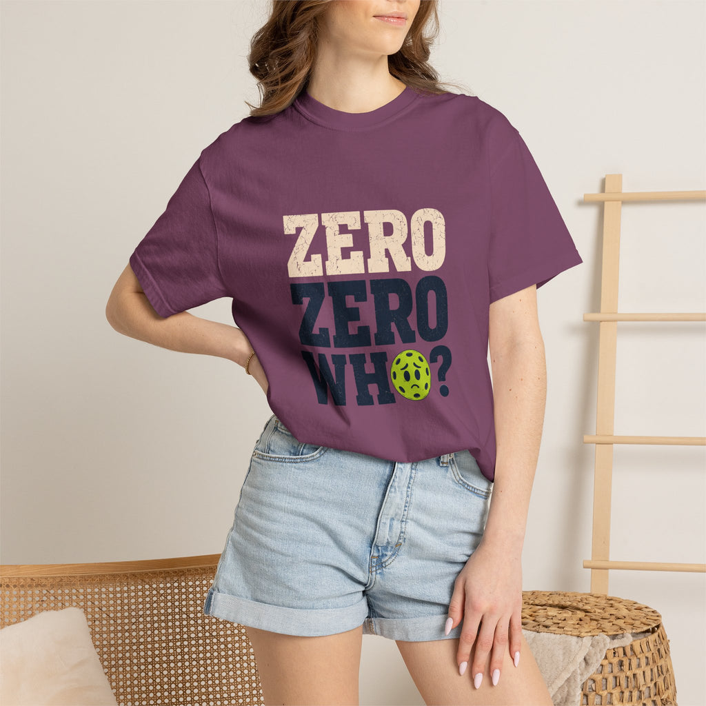 Zero Zero Who Pickleball T-Shirt