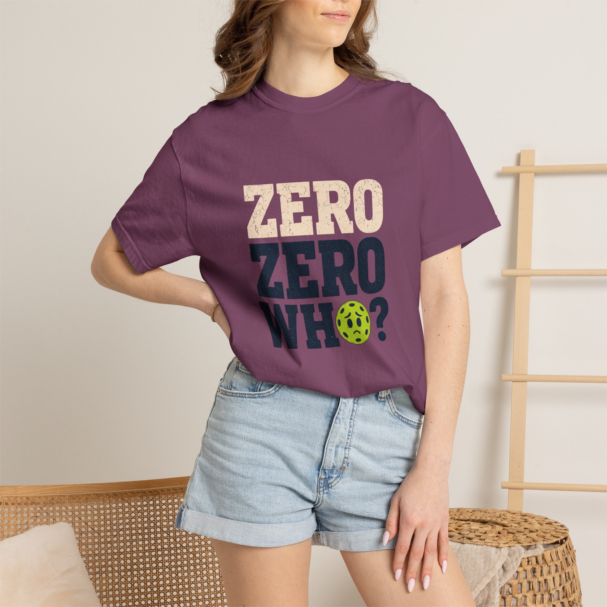 Zero Zero Who Pickleball T-Shirt