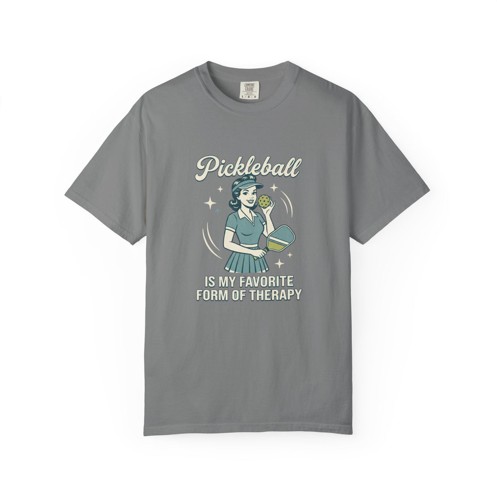 Retro Pickleball Therapy T-Shirt