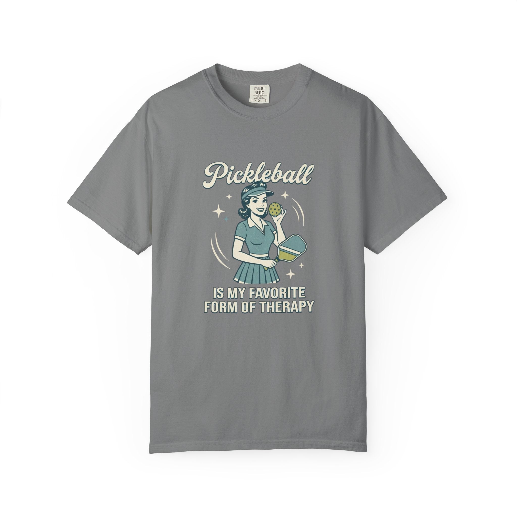 Retro Pickleball Therapy T-Shirt